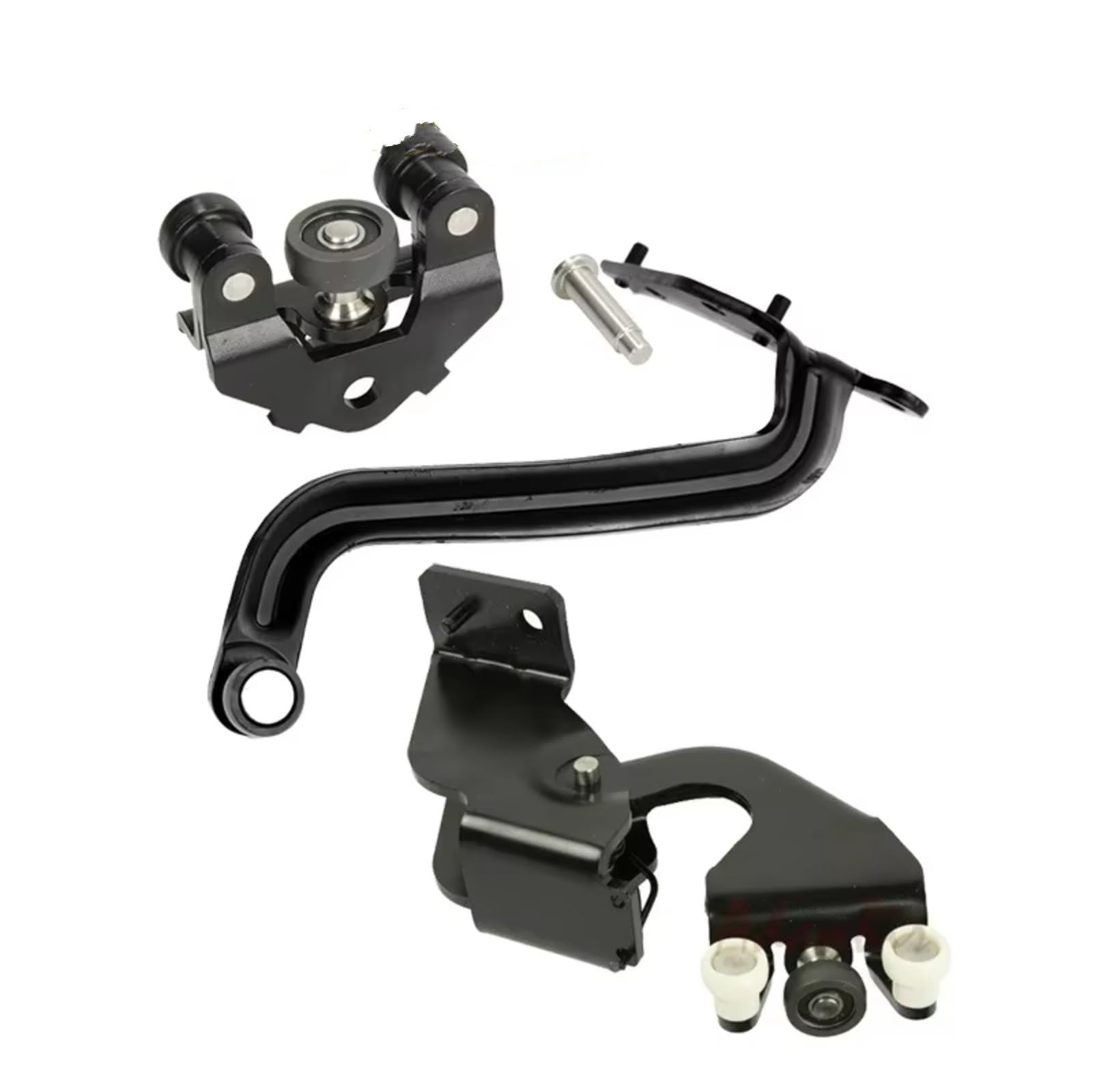 GLILAR Auto Rollenführung Schiebetür Kompatibel Mit Citroen Für Jumpy 2007–2016, 1498205080, 1498209080, 1498207080, Auto, Rechte Seite Oben, Mitte Unten, Schiebetürrolle, Rollenführung von GLILAR