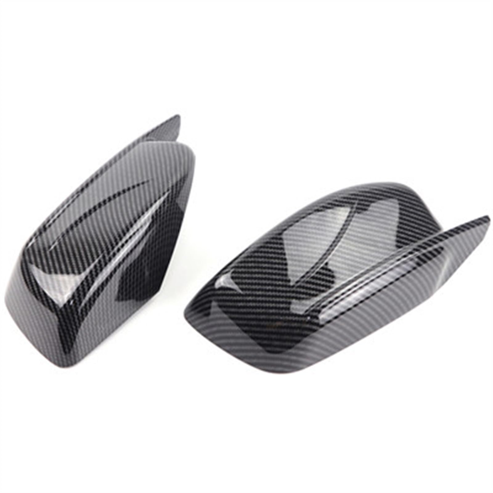 GLILAR Auto Spiegelabdeckungen Kompatibel Mit Für 6er E63 E64 630ci 630i 645ci 650i Für 5er E60 E61 635d 2003–2010 Rückspiegelabdeckung Seitenspiegelgehäuse(Carbon Fiber Look) von GLILAR
