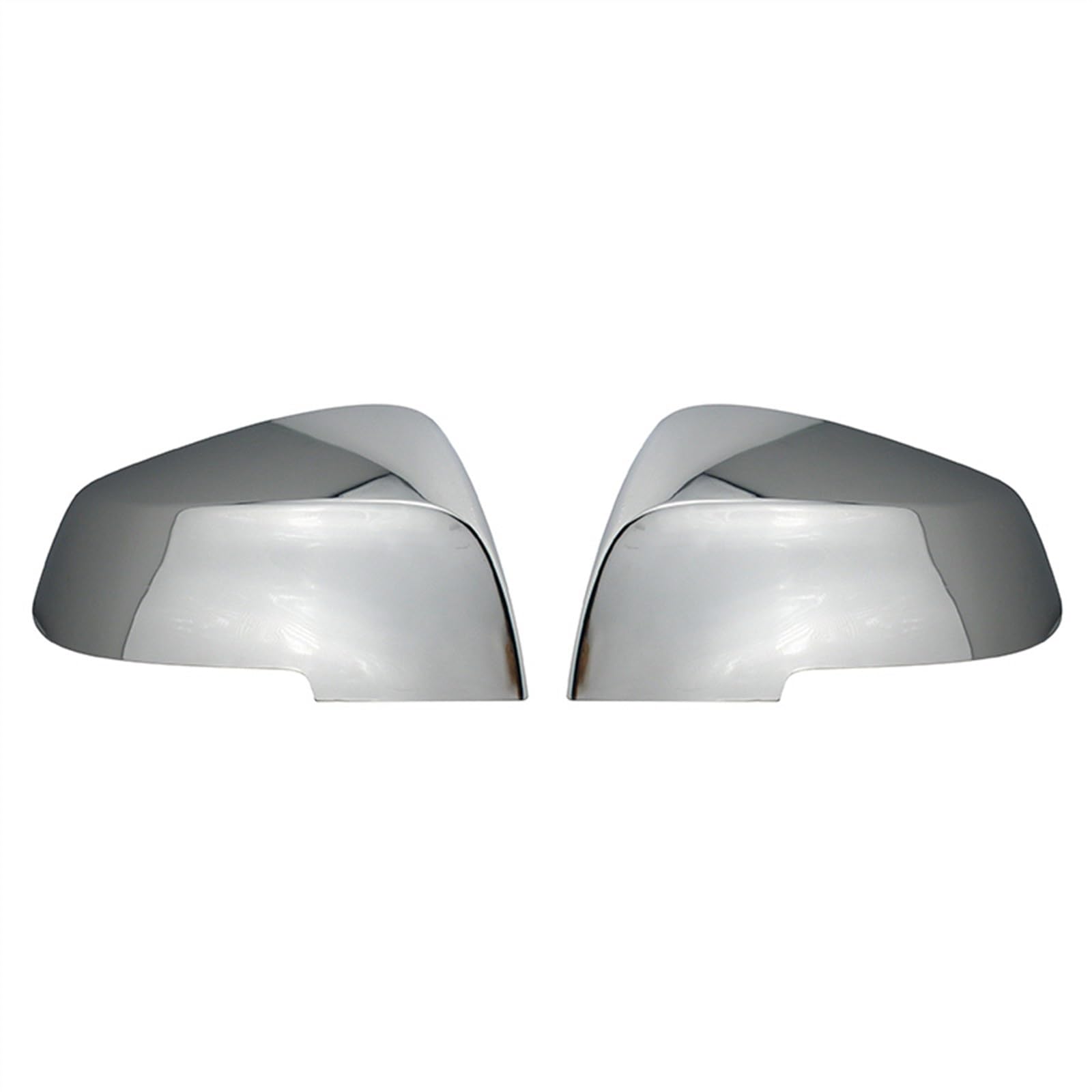 GLILAR Auto Spiegelabdeckungen Kompatibel Mit Für F20 114i 116i 118i 120i 125i M135i M140i 114d 116d 118d 2011–2019. Auto-Rückspiegelgehäuse, Außenspiegelgehäuse(Chrome) von GLILAR