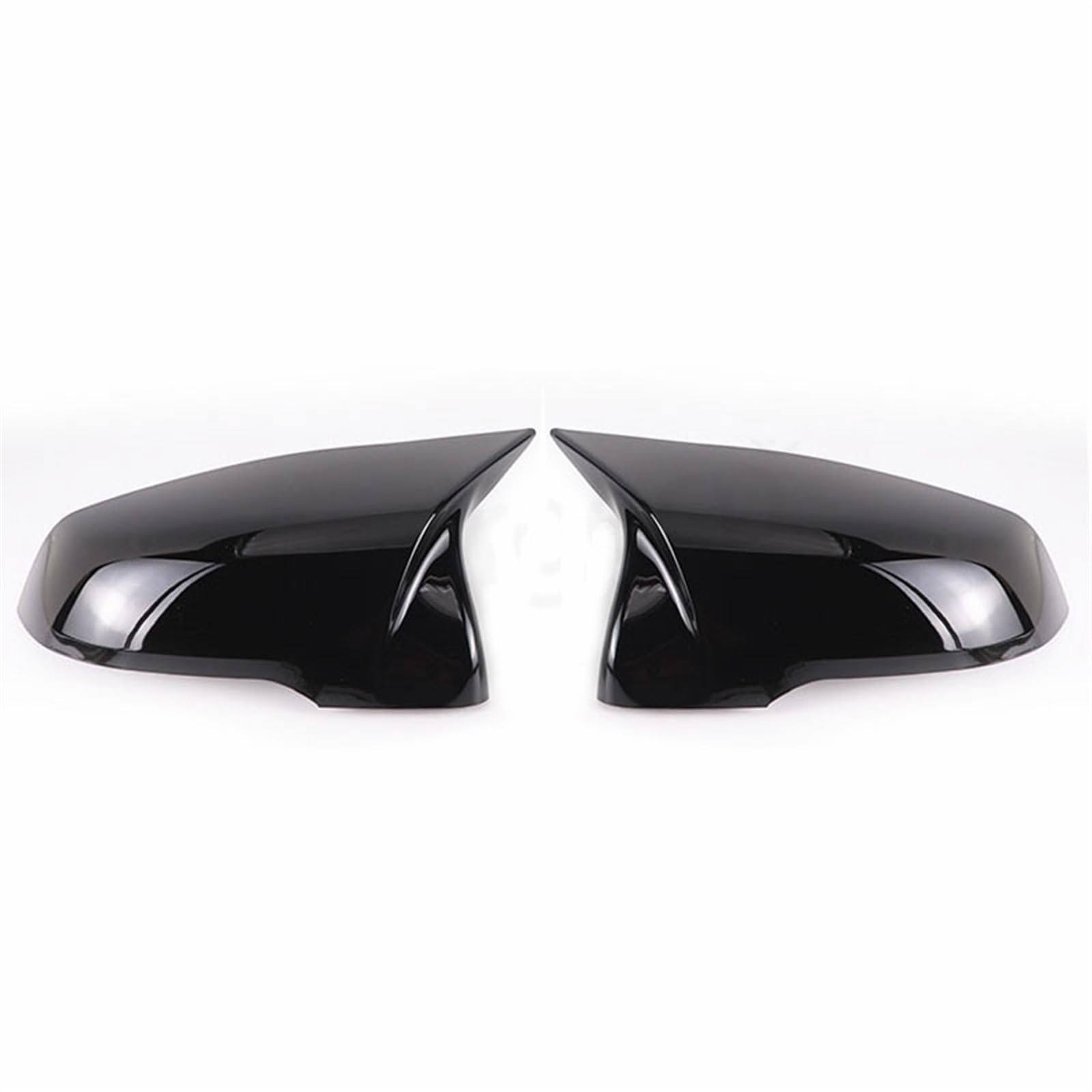 GLILAR Auto Spiegelabdeckungen Kompatibel Mit Für X1 F48 F49 2016–2023 Für X2 F39 2018–2023 Für 1er F53 F40 Touring 2017–2023 Tür-Seitenspiegel-Schalenkappe Gehäusekappe(Black) von GLILAR