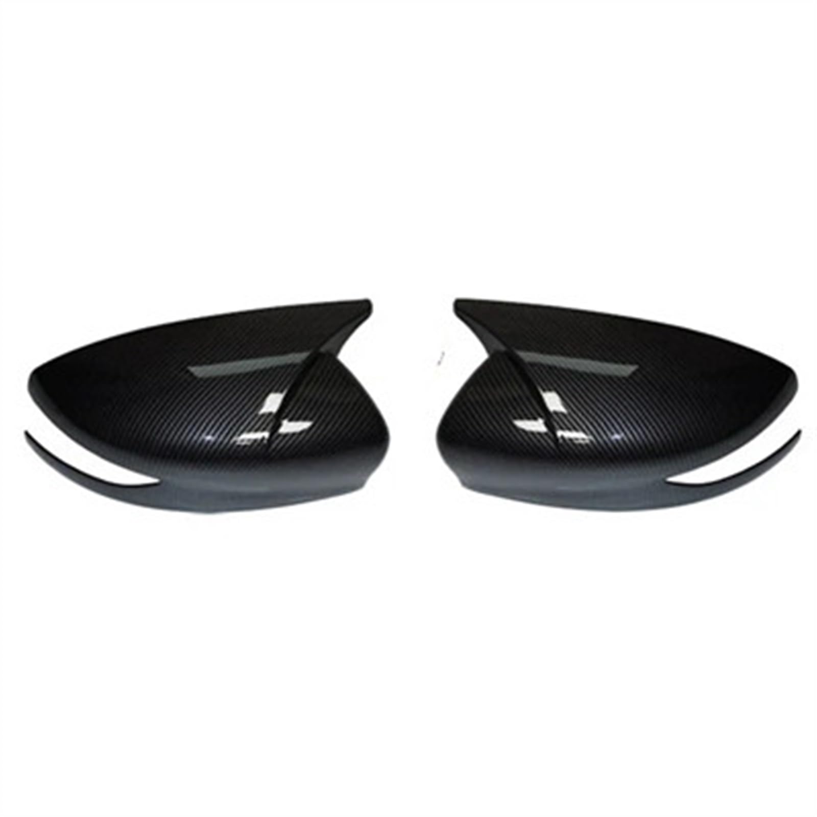 GLILAR Auto Spiegelabdeckungen Kompatibel Mit Nissan Für Sentra Für Sylphy 2016 2017 2018 2019 Auto-Rückspiegelabdeckung Gehäuse Tür Seitenspiegelkappen Ersatzabdeckung(Carbon Fiber Pattern) von GLILAR