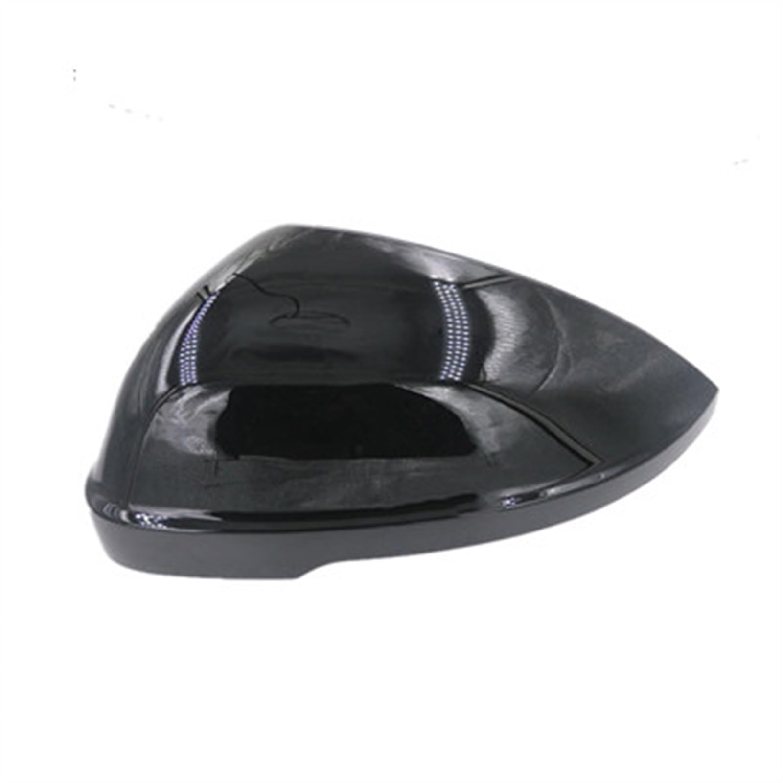 GLILAR Auto Spiegelabdeckungen Kompatibel Mit VW Für J&etta Für Passat Für Bora 2019 Außentür Rückspiegel Schutzkappe Tür Flügelspiegel Abdeckkappen 19G857538(Black,Left) von GLILAR