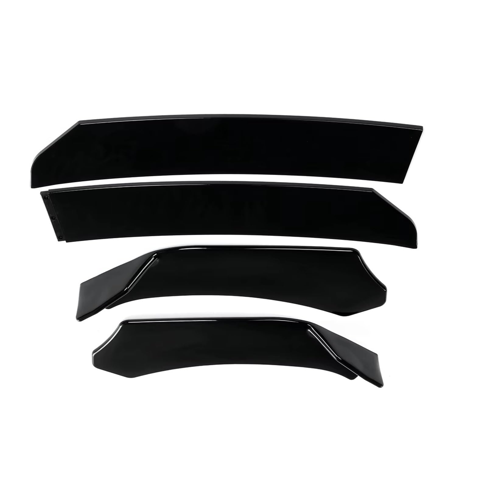 GLILAR Heckflügel Kompatibel Mit Subaru 4PC Car Front Bumper Splitter Lip Spoiler Guard Diffuser Auto Exterior Replacement Parts von GLILAR