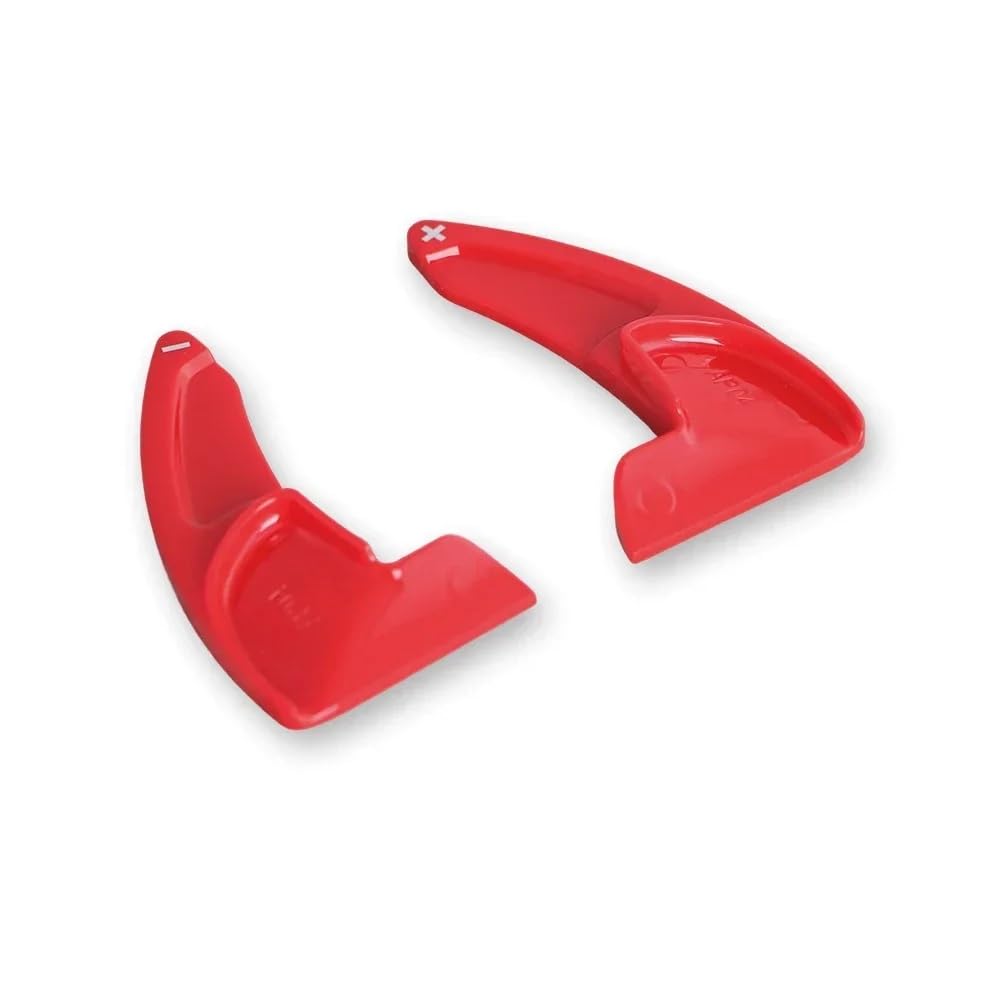 GLILAR Kompatibel Mit Dodge Für Challenger Für SRT Auto Styling Automotive Lenkrad Hinten Schaltwippe Auto Shift Auto Paddel Shifter Shift Lenkrad(Red) von GLILAR