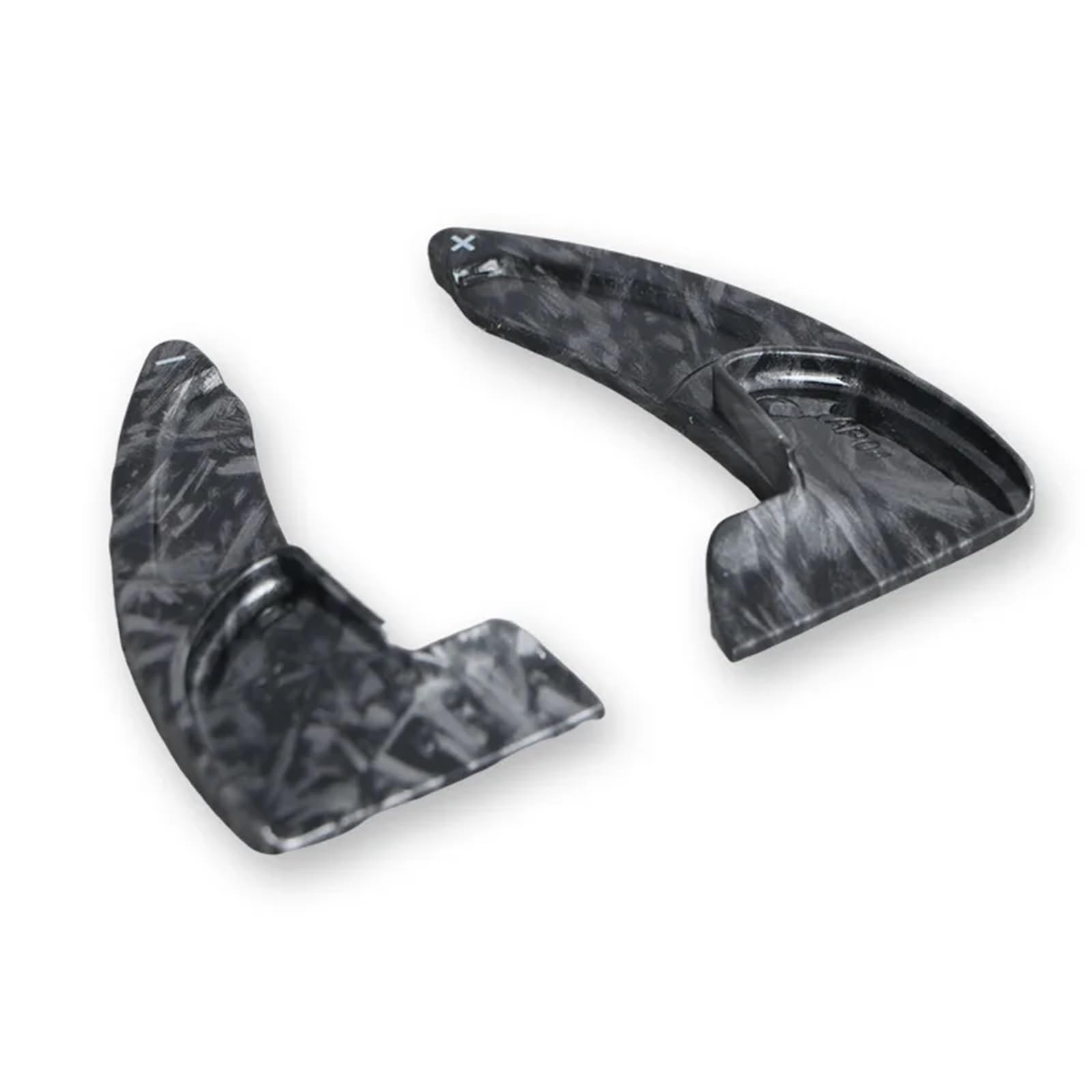 GLILAR Kompatibel Mit Jeep Für Grand Für Cherokee 2014 2015 2016 2017 2018 2019 Paddle Shifters Zubehör Lenkradschaltpaddles Erweitert(Forged Carbon) von GLILAR