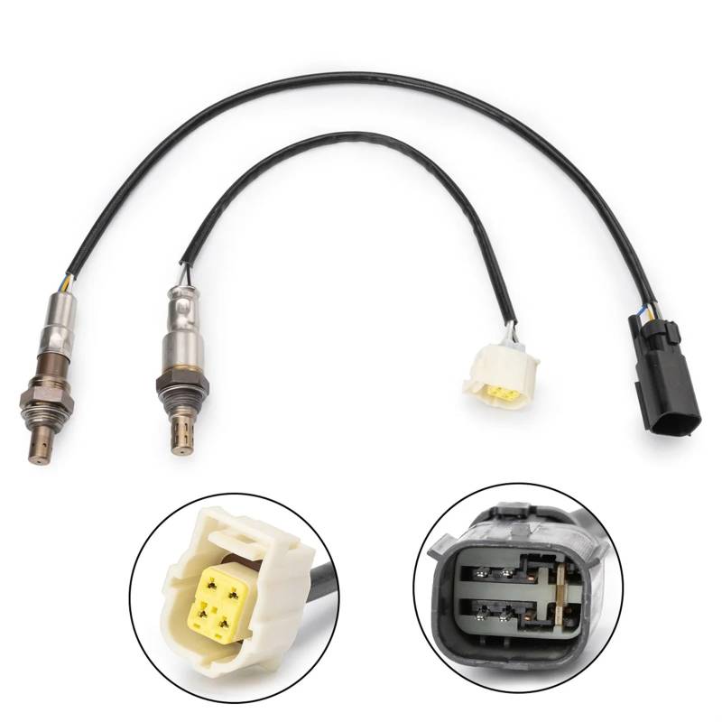 GLILAR Kompatibel Mit Ram Für ProMaster Für City 2015 2016 2017 2018 2019 2020 O2-Sauerstoffsensor Vorne Hinten Kit 68087364AA 05149180AA 2345150 2344545 Auto Lambdasonde(2PCS Front and Rear) von GLILAR