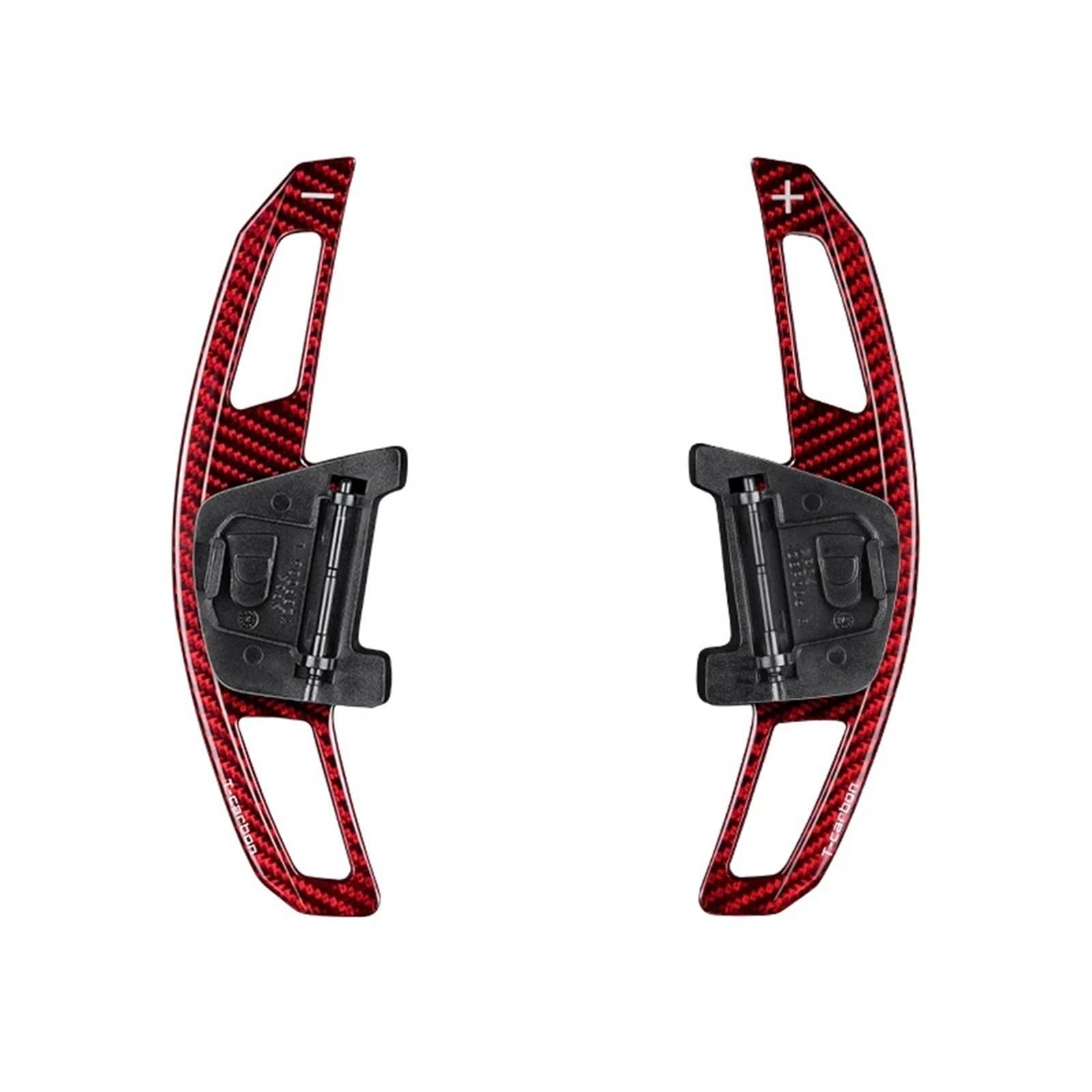 GLILAR Kompatibel Mit VW Für Golf 7 MK7 Schaltwippen Auto-Lenkrad-Schaltwippen-Schaltwippen-Schaltwippen Auto-Schaltwippen Schaltlenkrad(Red) von GLILAR