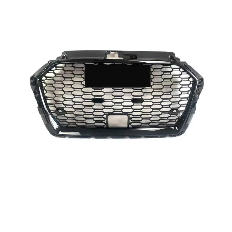 GLILAR Kühlergrille Kompatibel Mit A3 8VPA 2017 2018 2019, Auto-Frontstoßstangengrill, Frontstoßstangenhaube, Kühlergrill, Renngitter, Netzgitter, Autozubehör(Black) von GLILAR