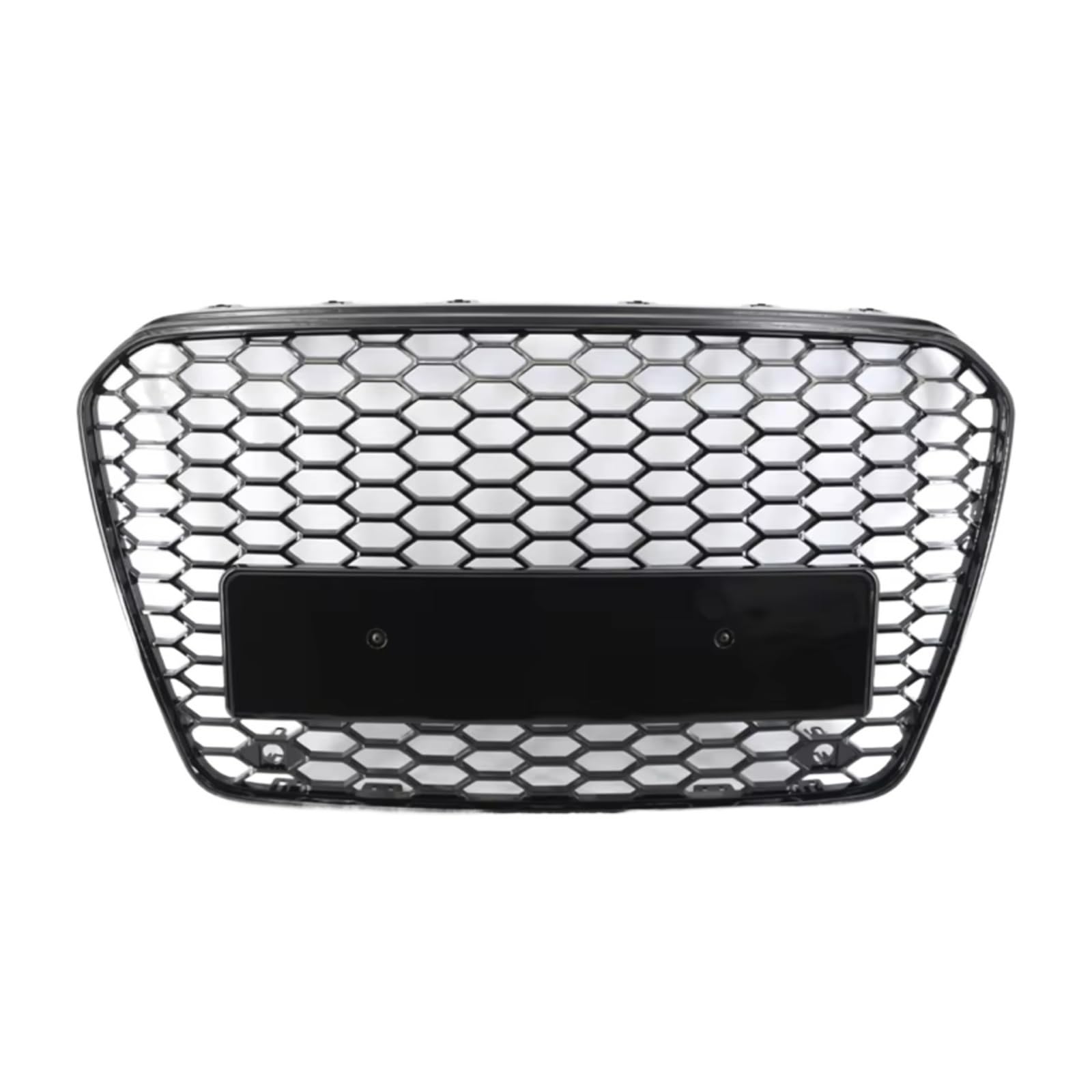 GLILAR Kühlergrille Kompatibel Mit A3 A4 B8 B8.5 A5 RS3 RS4 RS5 2008-2022 Auto-Frontstoßstangengrillhaube Wabengittergrill Mit Plattenhalter Autoteile(2013-2015 A5 RS5) von GLILAR