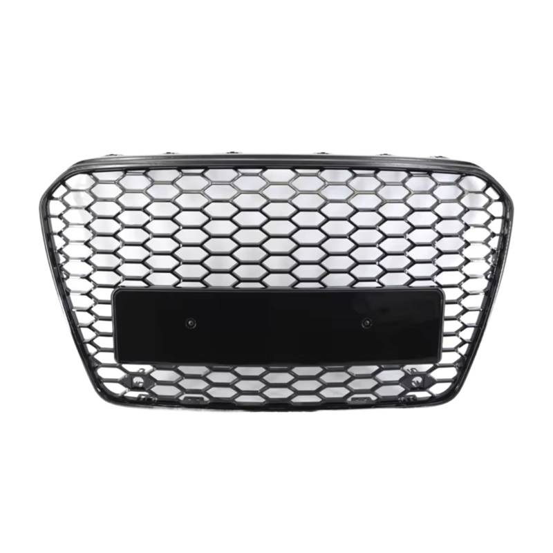 GLILAR Kühlergrille Kompatibel Mit A3 A4 B8 B8.5 A5 RS3 RS4 RS5 2008-2022 Auto-Frontstoßstangengrillhaube Wabengittergrill Mit Plattenhalter Autoteile(2013-2015 A5 RS5) von GLILAR