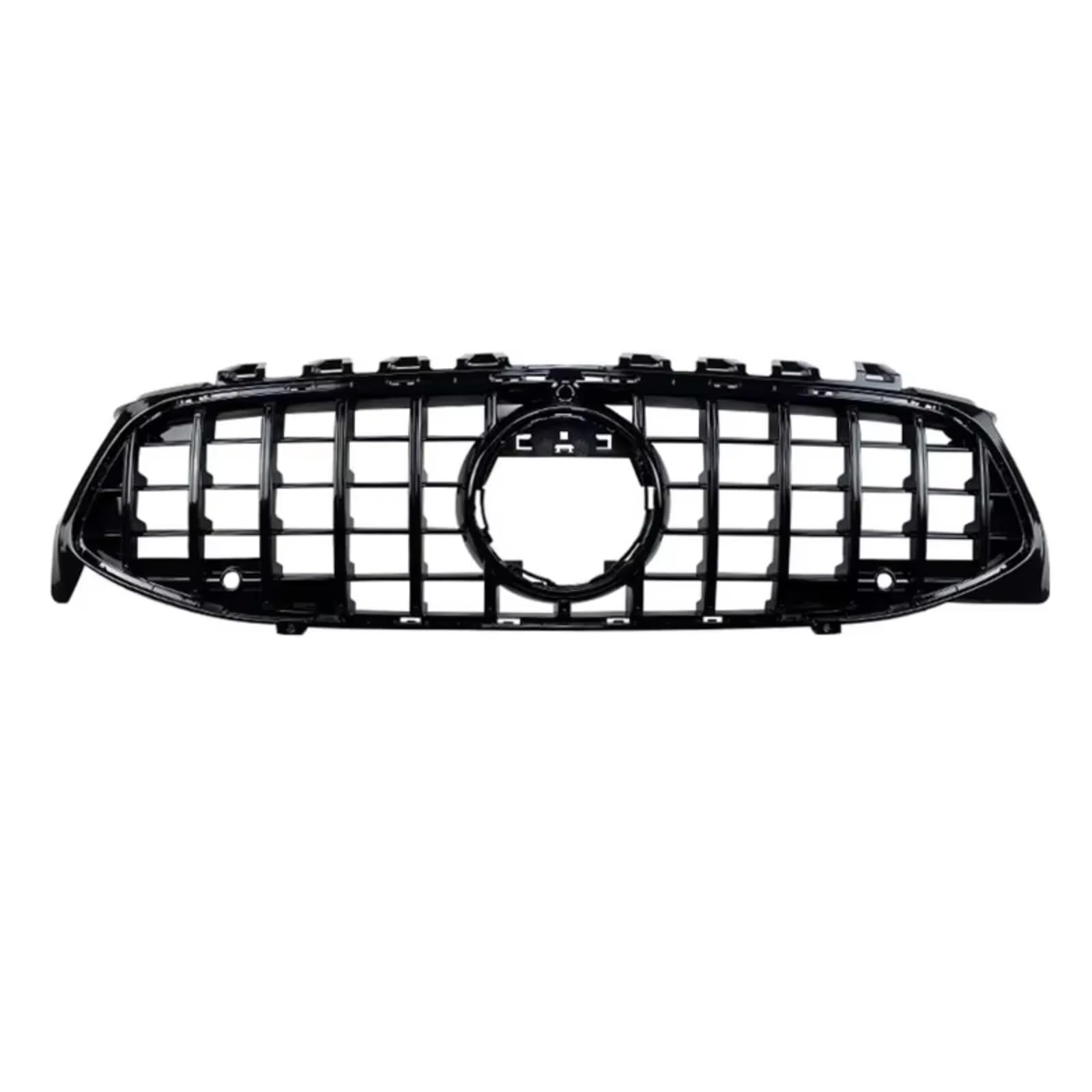 GLILAR Kühlergrille Kompatibel Mit Benz Für C118 CLA180 CLA200 Für AMG CLA-Klasse 2020 2021 2022 2023 2024 Auto Vorne Obere Stoßstange Haubengrill Autozubehör(Black) von GLILAR