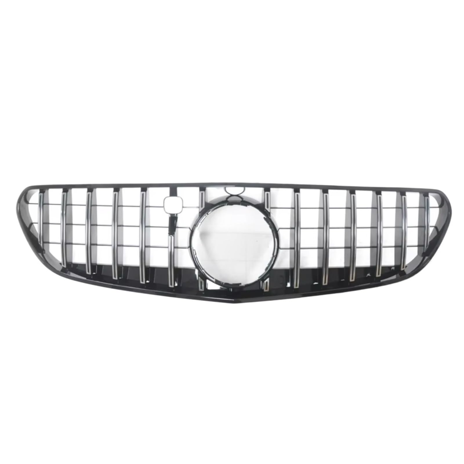 GLILAR Kühlergrille Kompatibel Mit Benz Für C217 W217 S-Klasse S500 Coupe 2015 2016 2017, Autozubehör, Auto-Frontgrill, Obere Stoßstangenhaube, Netzgitter-Grill-Set(Silver) von GLILAR