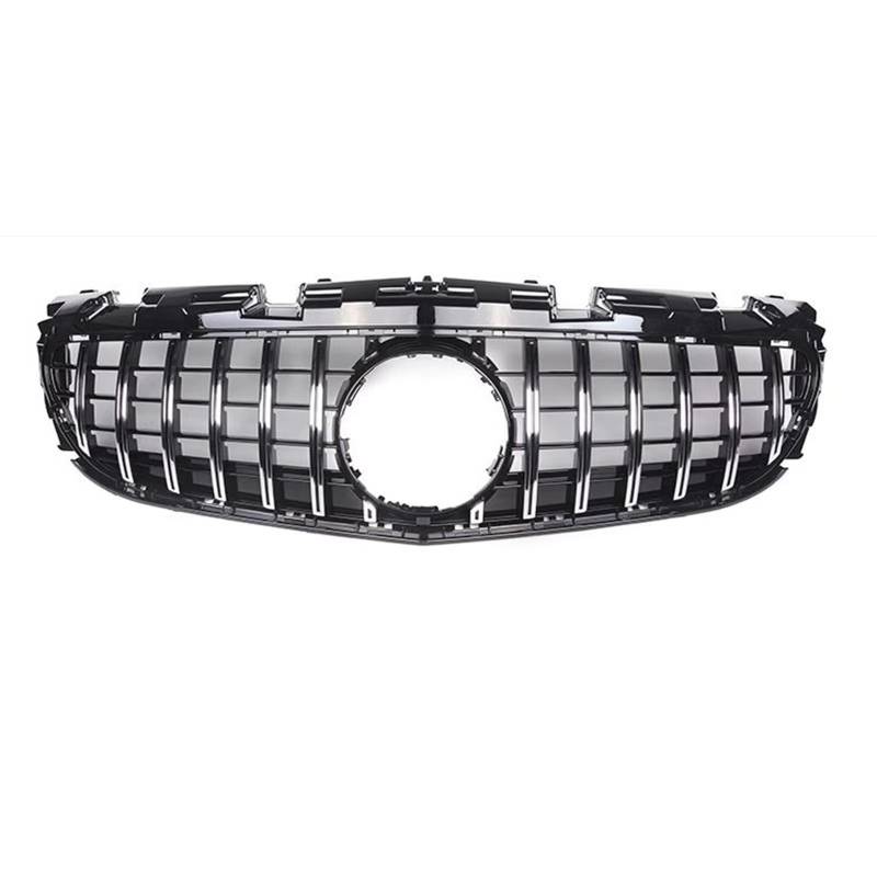 GLILAR Kühlergrille Kompatibel Mit Benz Für W172 R172 SLC300 SLC-Klasse 2016 2017 2018 2019 2020 Auto-Oberstoßstangenhaube Mesh Grid Grill Frontgrill Autozubehör(Black) von GLILAR