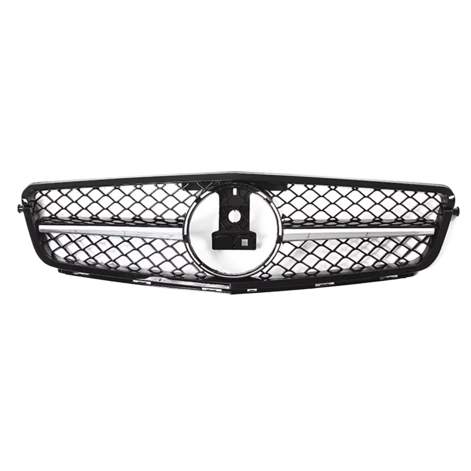 GLILAR Kühlergrille Kompatibel Mit Benz Für W204 C180 C250 C350 2008–2014 C-Klasse, Auto-Frontstoßstangengrill, Kühlergrill, Renngrills, Frontstoßstangen-Haubengrill(AMG Black Pin) von GLILAR