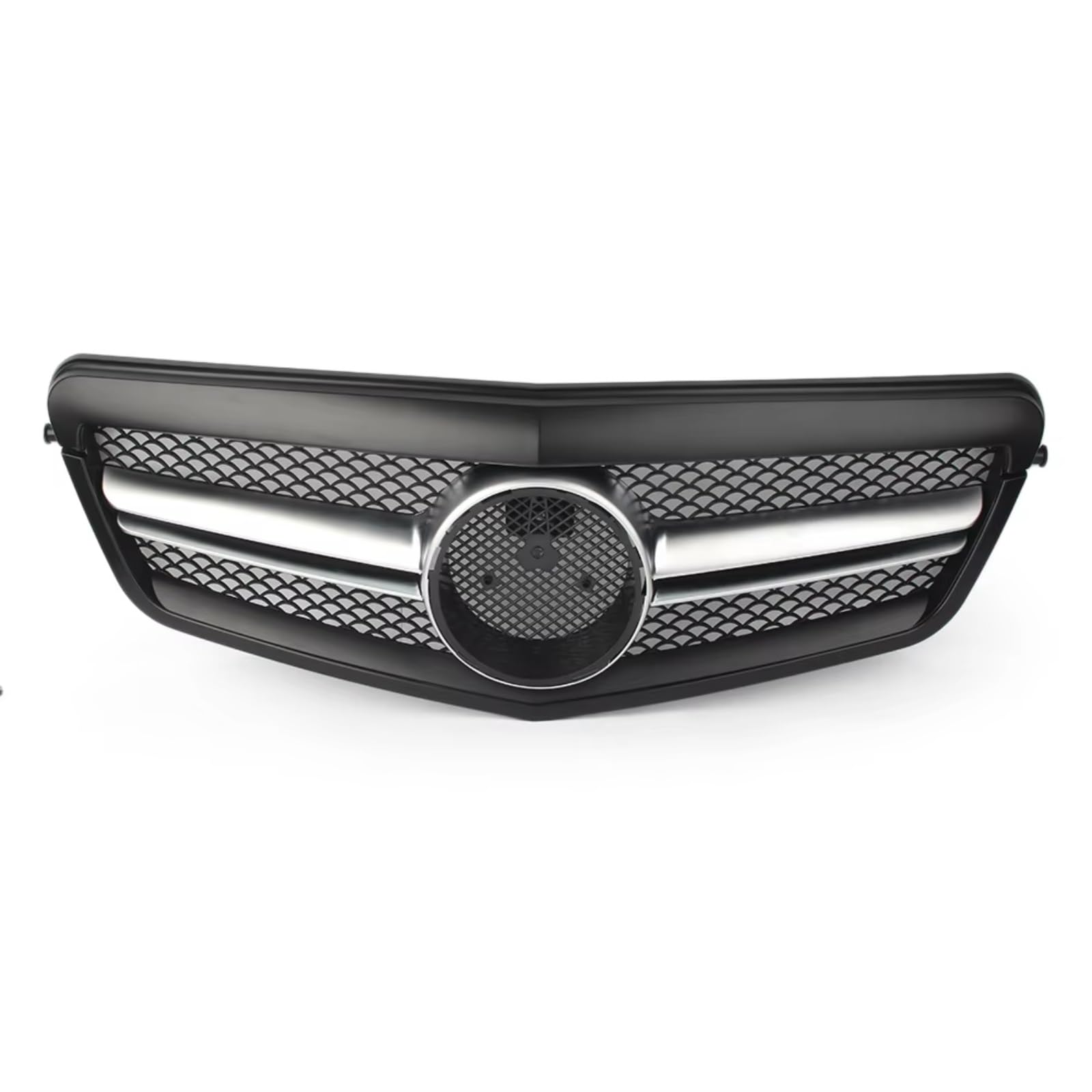 GLILAR Kühlergrille Kompatibel Mit Benz Für W212 E-Klasse 2010 2011 2012 2013, Auto-Frontgrill, Sport-Stil, Kühlergrill, Mattschwarz, Frontstoßstange, Kühlergrill von GLILAR