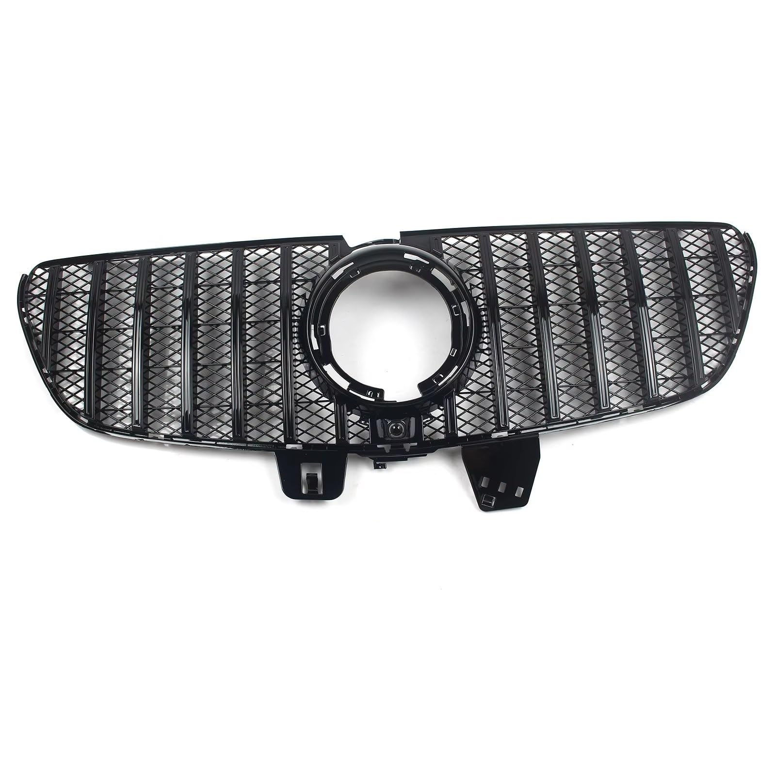 GLILAR Kühlergrille Kompatibel Mit Benz Für W447 V220 V250 V260 V300 V-Klasse 2021 2022 2023, Auto-Frontstoßstange, Haube, Kühlergrill, Racing-Grill, Body-Kit-Zubehör(Black) von GLILAR