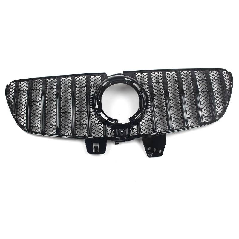 GLILAR Kühlergrille Kompatibel Mit Benz Für W447 V220 V250 V260 V300 V-Klasse 2021 2022 2023, Auto-Frontstoßstangengrill, Haube, Oberer Kühlergrill, Autozubehör(Black) von GLILAR