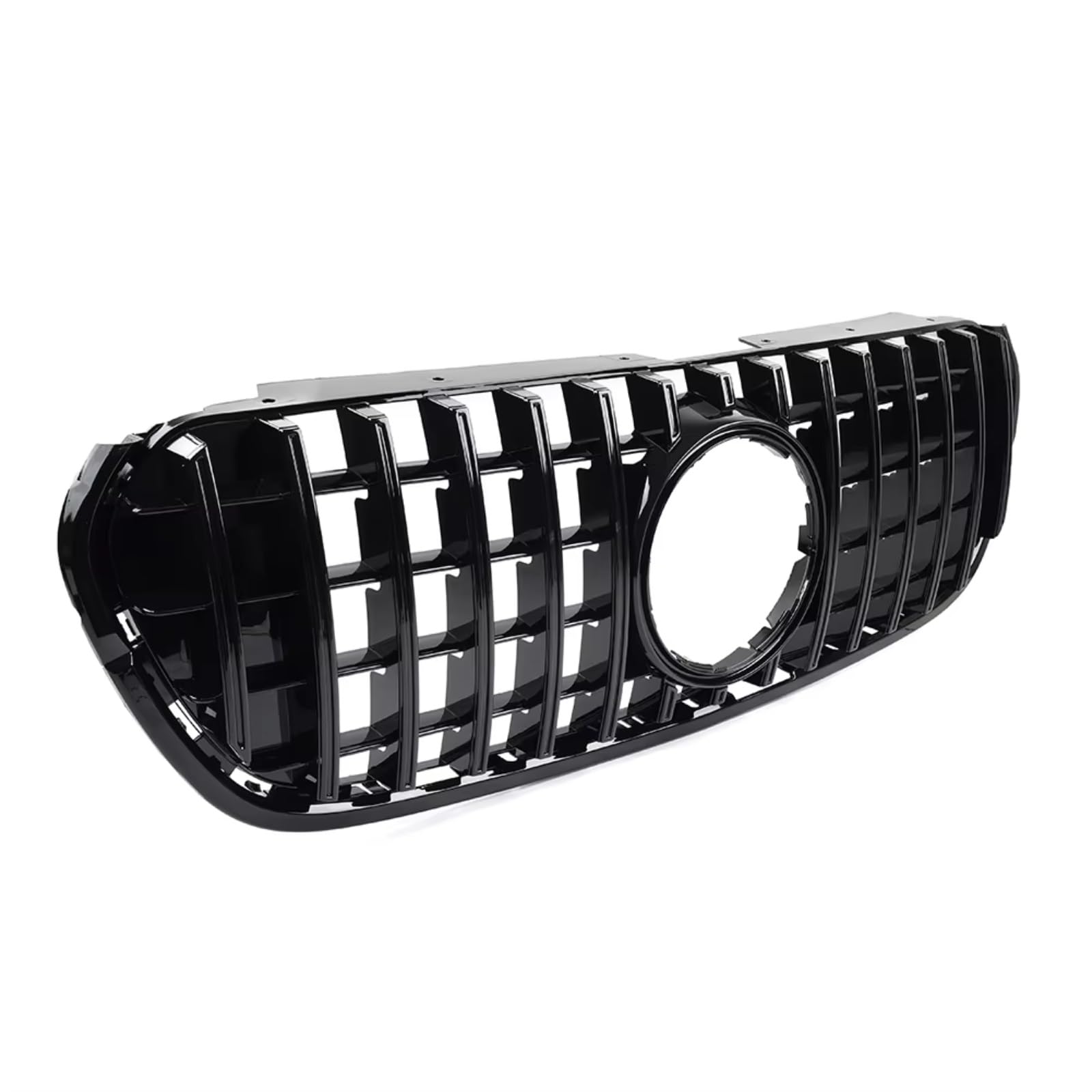 GLILAR Kühlergrille Kompatibel Mit Benz Für W470 BR470 X-Klasse 2017 2018 2019 Auto Frontstoßstange Kühlergrill Haube Racing Grill Ersatz Frontstoßstangengrill(Black) von GLILAR