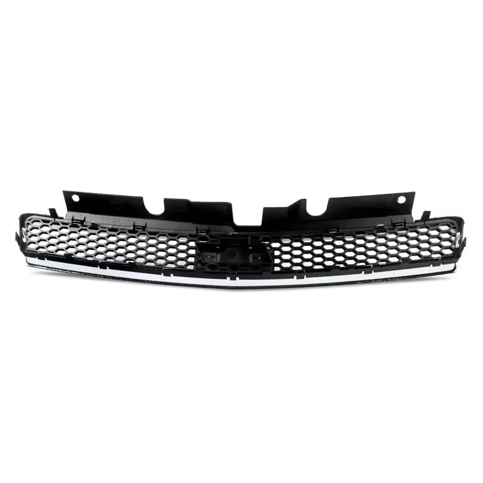 GLILAR Kühlergrille Kompatibel Mit Chevrolet Für Impala 2006 2007 2008 2009 2010 2011 2012 2013 Autozubehör Wabenstil Vordere Obere Grillabdeckung von GLILAR