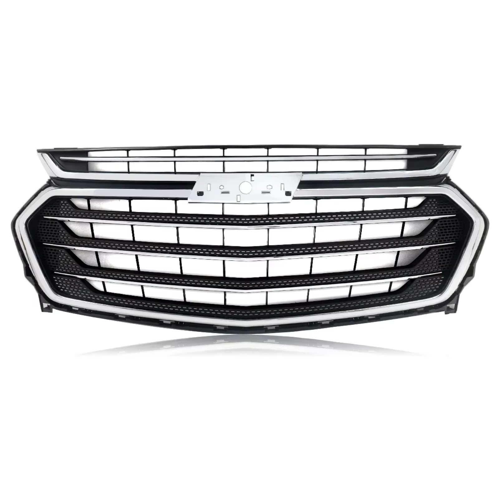 GLILAR Kühlergrille Kompatibel Mit Chevrolet Für Traverse LT 2018 2019 2020 2021 OEM: 84344487 Auto-Frontstoßstange, Oberer Kühlergrill, Autozubehör, Racing-Kühlergrill von GLILAR