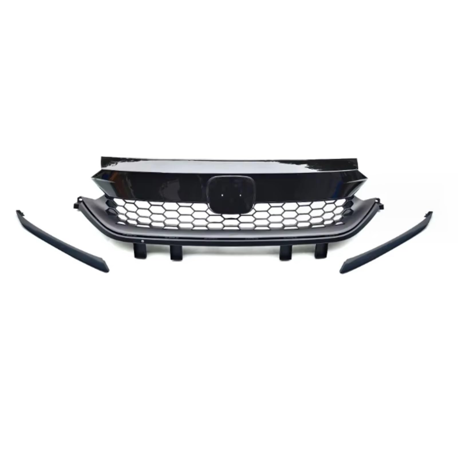 GLILAR Kühlergrille Kompatibel Mit City Für RS 2020 2021 2022 2023, Auto-Frontstoßstangenhaube, Oberes Unteres Netzgitter, Kühlergrill, Auto-Frontgrill, Autozubehör(Upper) von GLILAR