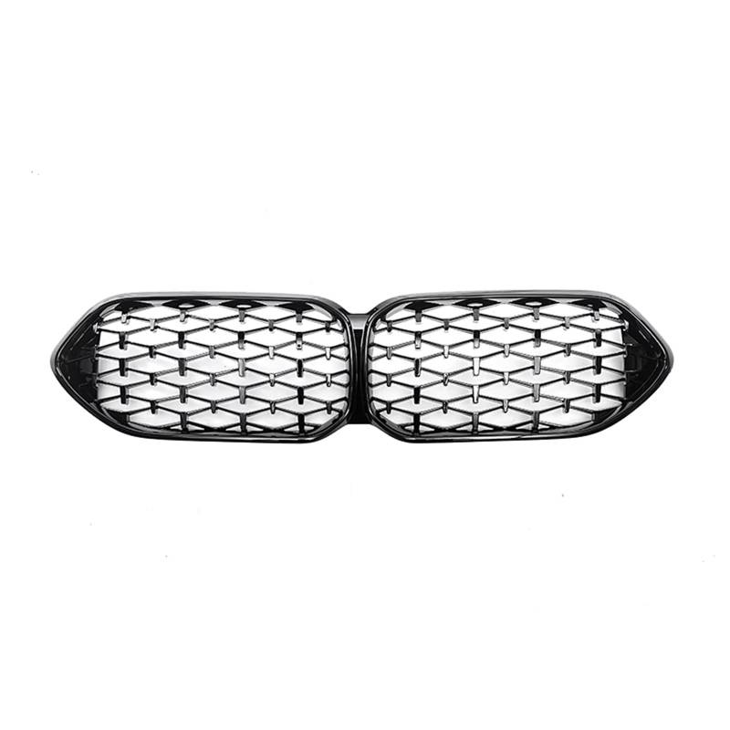 GLILAR Kühlergrille Kompatibel Mit F44 220i 230i 2 Serie 2020 2021 2022, Auto-Oberstoßstangenhaube, Einlassgrills, Vorderer Nierengrill, Netzgrills, Renngrills(Black Star Style) von GLILAR