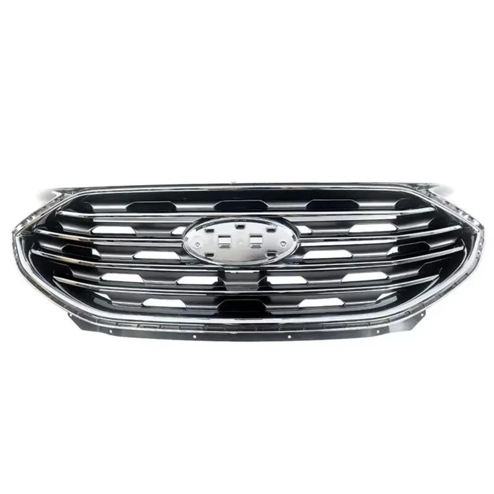 GLILAR Kühlergrille Kompatibel Mit Ford Für Edge 2019 2020 2021 2022 OEM: KT4B-8200-AK Autozubehör Vorderer Oberer Stoßstangengrill Grill Obere Motorhaube Kühlergrill von GLILAR