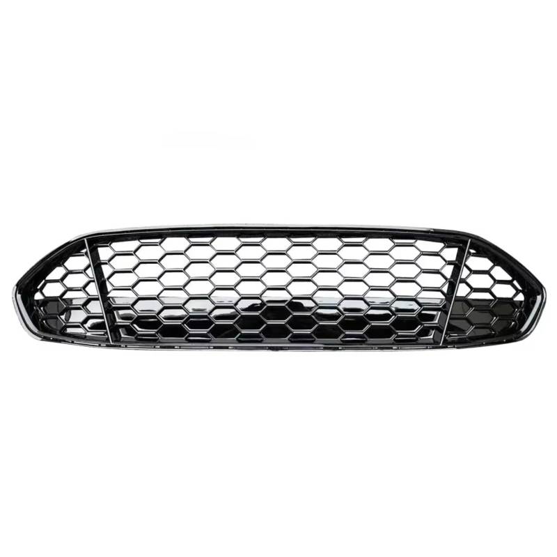 GLILAR Kühlergrille Kompatibel Mit Ford Für Fusion Für Mondeo 2013 2014 2015 2016, Auto-Frontstoßstange, Mittlerer Kühlergrill, Netz-Renngrills, Wabengrills von GLILAR