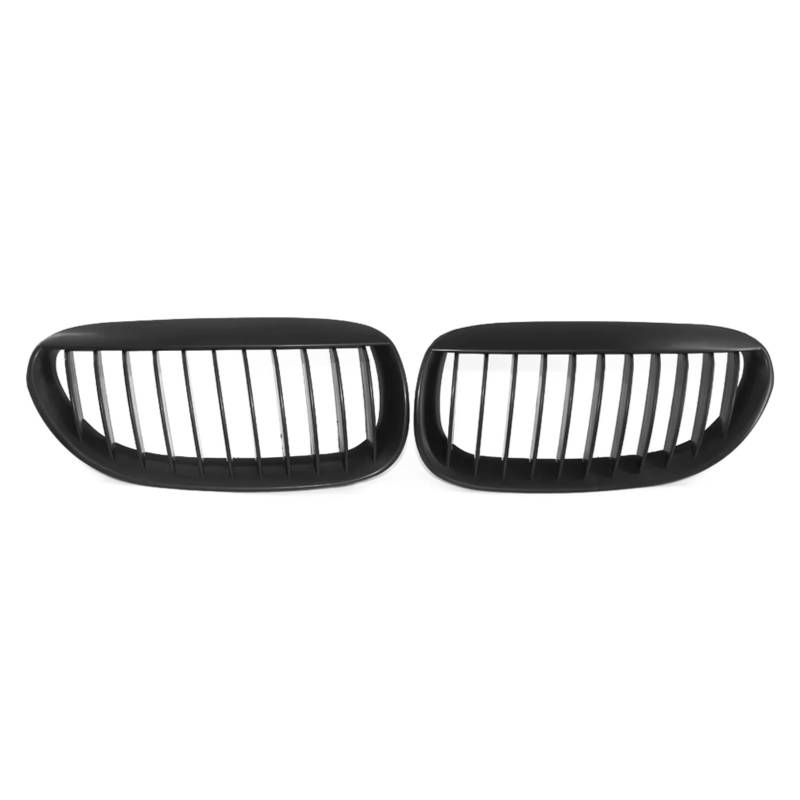 GLILAR Kühlergrille Kompatibel Mit Für E63 E64 6er-Serie 650i M6 2004 2005 2006 2007 2008 2009 2010. Vorderer Nieren-Stoßstangengrill, Schwarzer Renngrill 51137077931 von GLILAR