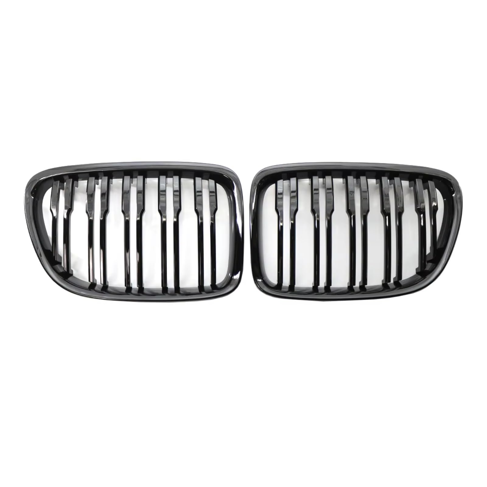 GLILAR Kühlergrille Kompatibel Mit Für E84 X1 18i 20i 25i 28i 2009 2010 2011 2012 2013 2014 2015 Frontstoßstange Nierengitter Doppelliniengrills 51117347667 von GLILAR