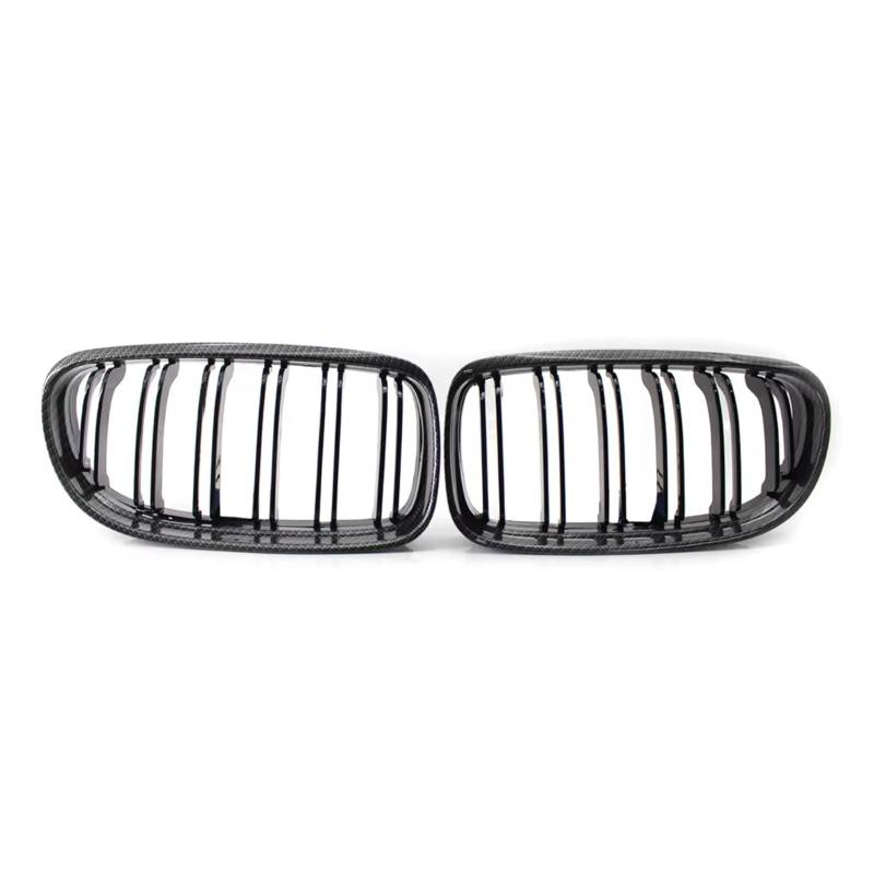 GLILAR Kühlergrille Kompatibel Mit Für E90 E91 2009 2010 2011 2012 3er-Serie 325i 328i 335d 335i Doppellamellengrill Auto-Frontnieren-Stoßstangengrill 51137201970 von GLILAR