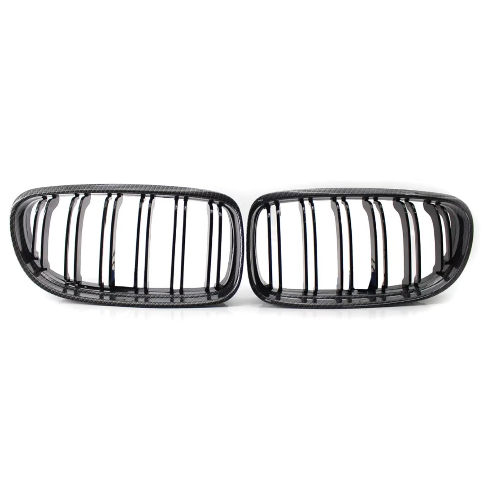 GLILAR Kühlergrille Kompatibel Mit Für E90 E91 325i 328i 328xi 335i 335xi 330i 330xi 2009 2010 2011 2012 Auto Glänzend Schwarz Frontnierengitter Haubengitter(Carbon Fiber) von GLILAR