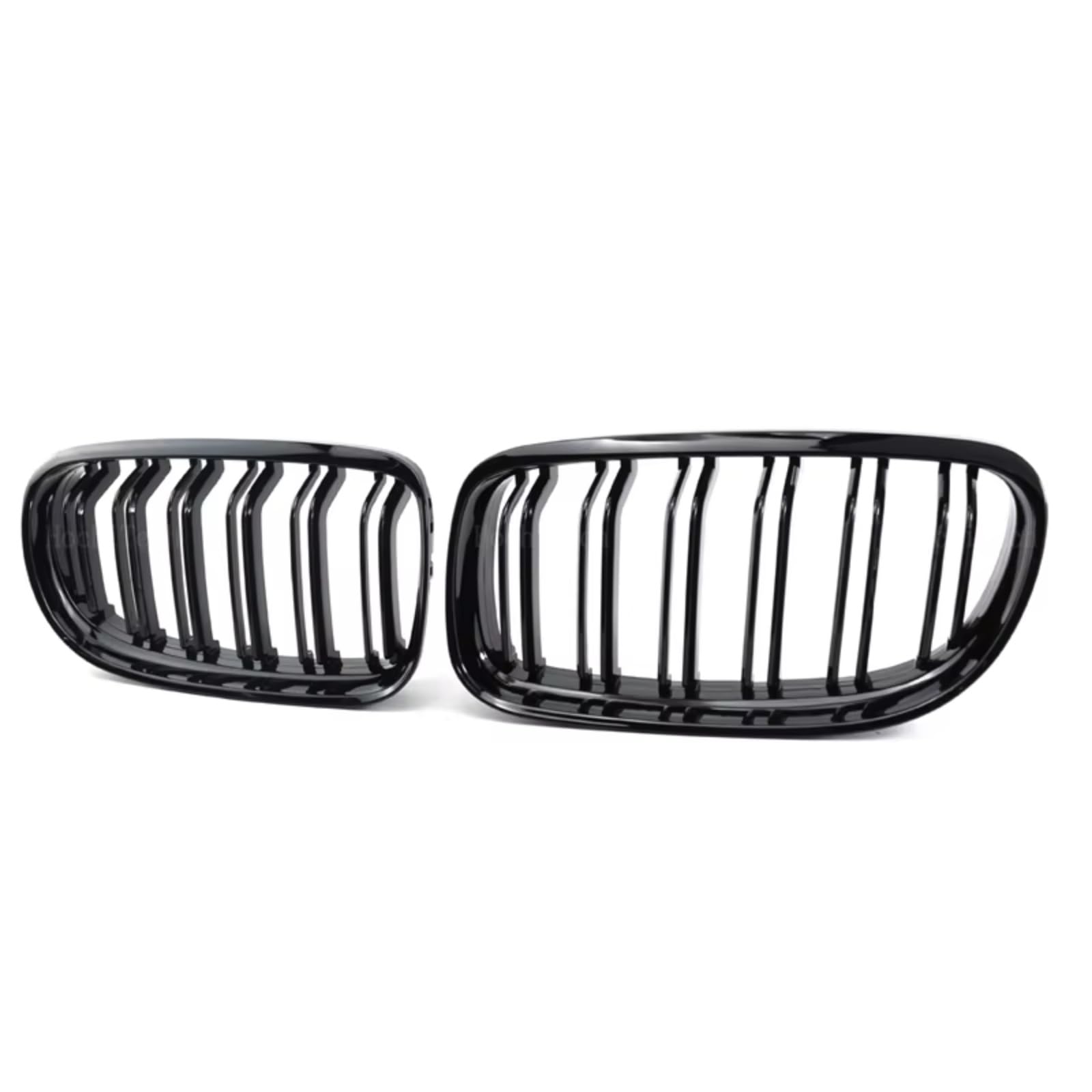 GLILAR Kühlergrille Kompatibel Mit Für E90 E91 LCI 3 Series Sedan Wagon 2009 2010 2011 2012 Auto-Frontnierengitter Ersatz-Renngitter Glänzend Schwarz von GLILAR