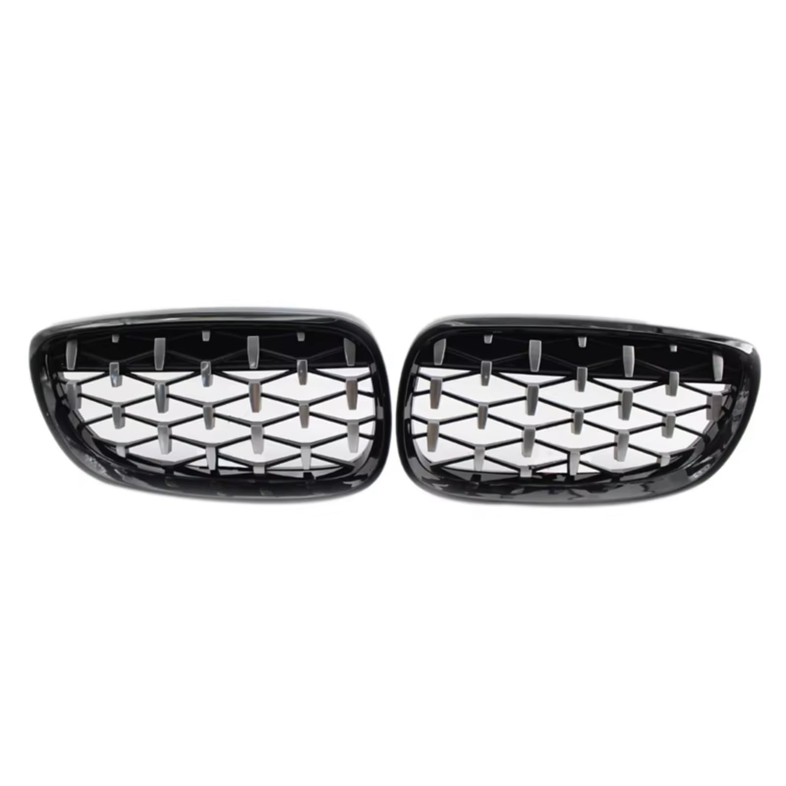 GLILAR Kühlergrille Kompatibel Mit Für E92 E93 3er-Coupé 2006 2007 2008 2009 2010, Auto-Frontnieren-Stoßstangen-Haubengrill, Diamant-Meteorgrill, 51712158985 von GLILAR