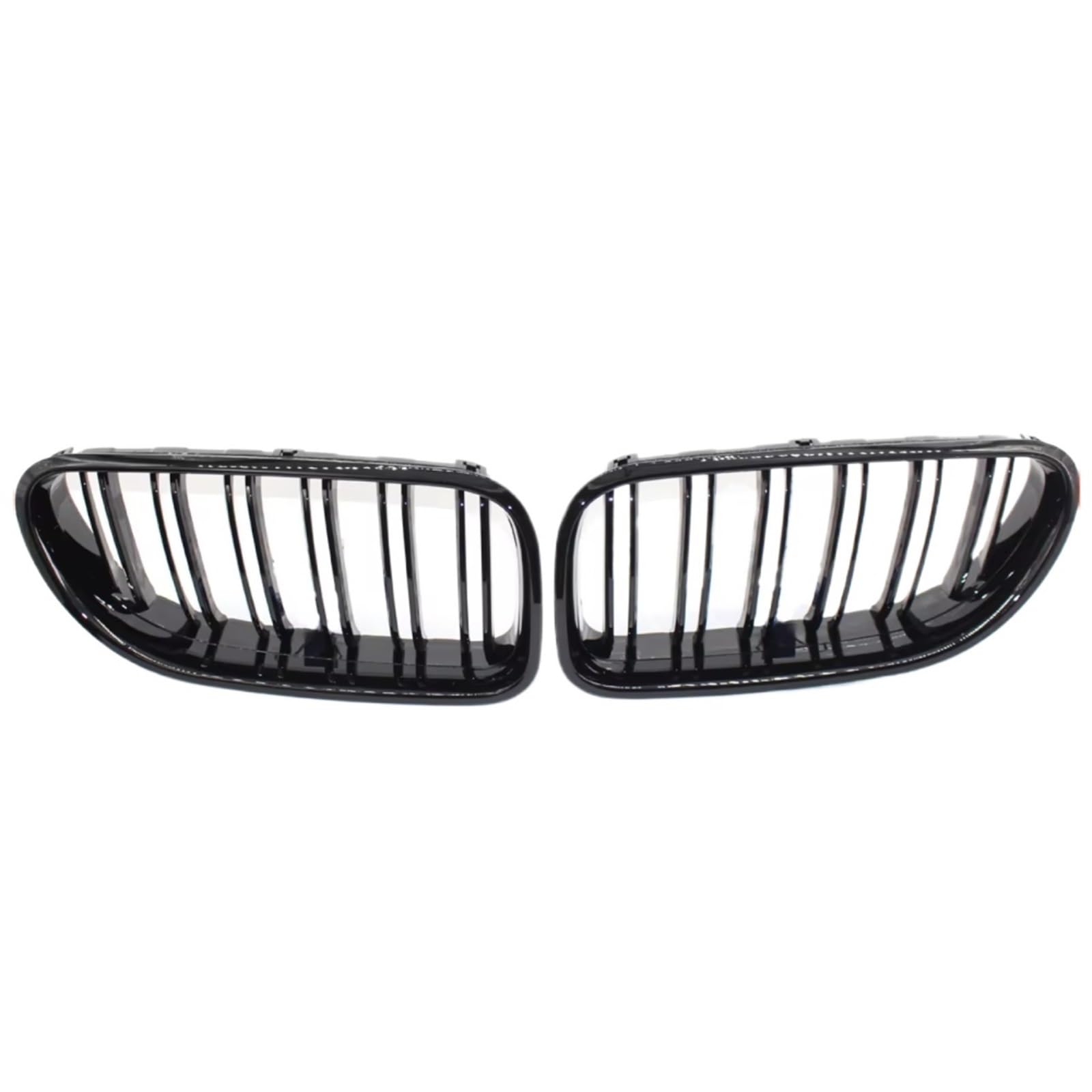 GLILAR Kühlergrille Kompatibel Mit Für F06 F12 F13 M6 640i 650i 6er 2012 2013 2014 2015 2016 2017 Doppellamellen-Frontnieren-Renngrill Frontstoßstangengrill von GLILAR