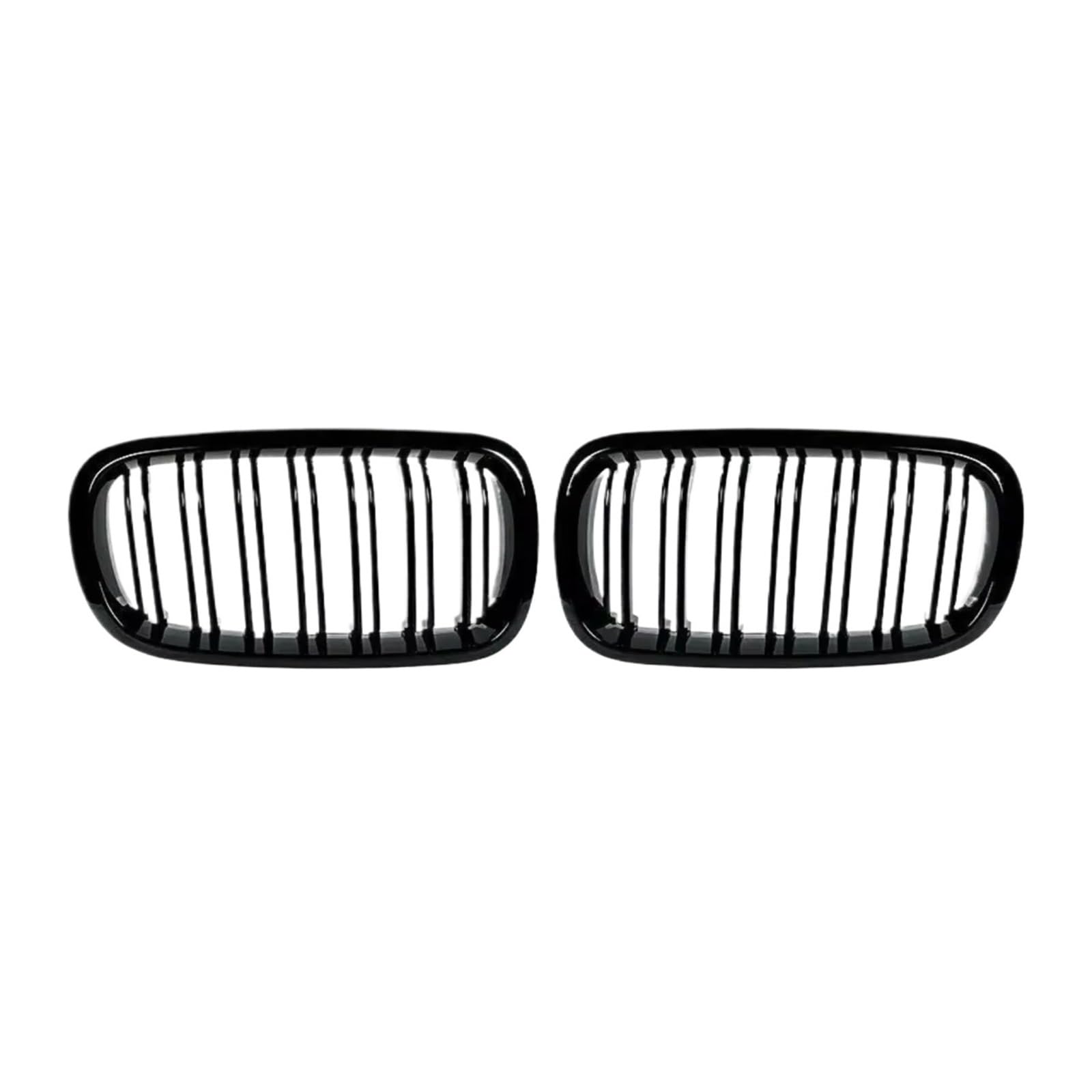 GLILAR Kühlergrille Kompatibel Mit Für F15 F16 X5 X6 F85 F86 2014 2015 2016 2017 2018 Frontstoßstange Nierengrill Rennsportgrill Doppellamellengrill 51712334710 von GLILAR