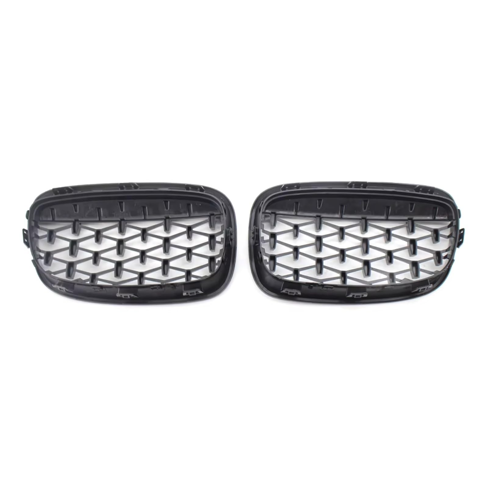 GLILAR Kühlergrille Kompatibel Mit Für F20 F21 1 Serie 118i 120i 125i 2011 2012 2013 2014 Auto-Diamant-Meteor-Stil-Grill Vorne Nierengrill 51137239022 von GLILAR