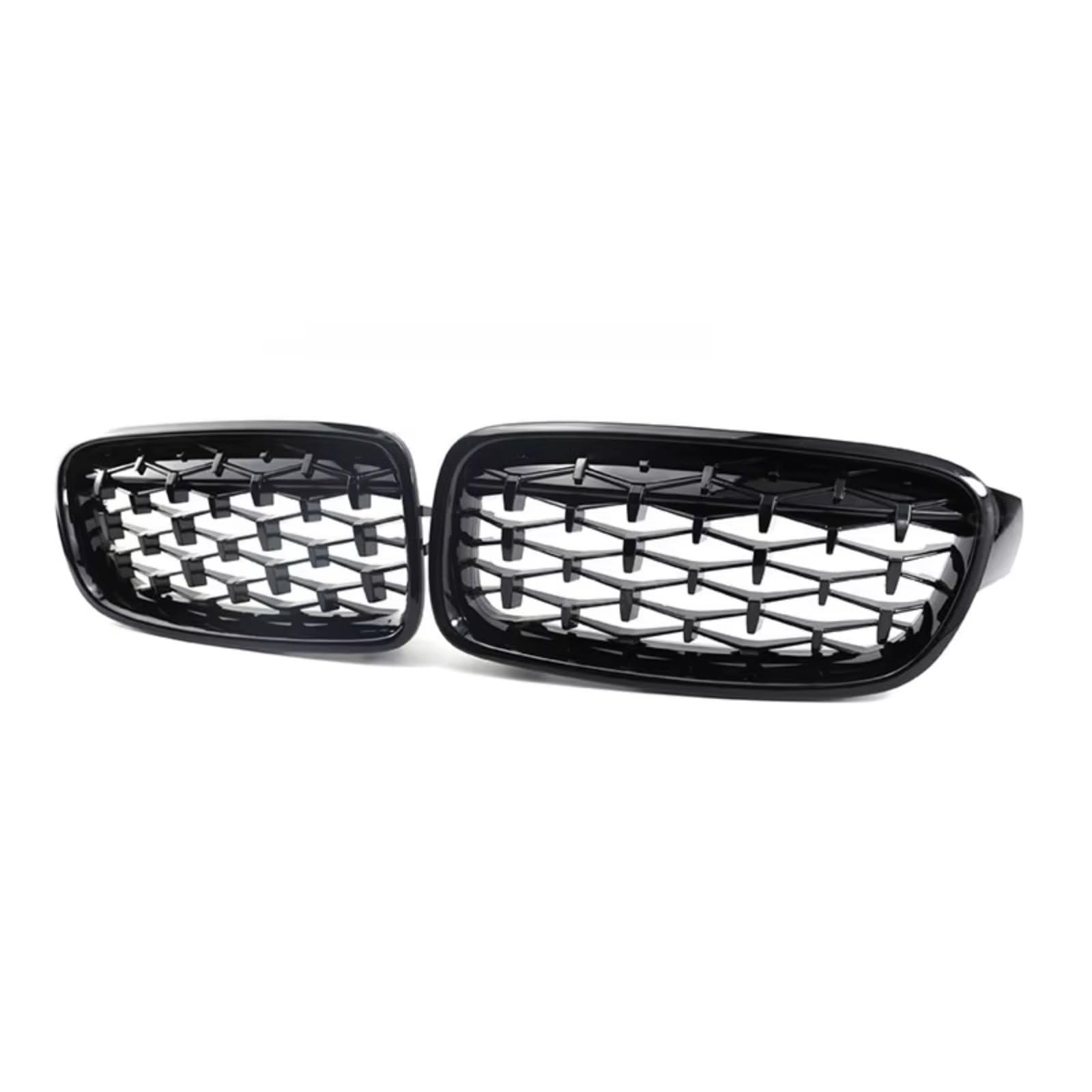 GLILAR Kühlergrille Kompatibel Mit Für F30 F31 F35 3er 2011 2012 2013 2014 2015 2016 2017 2018 2019 Auto-Frontstoßstange Diamond Grill Racing Sport Grille(Black) von GLILAR