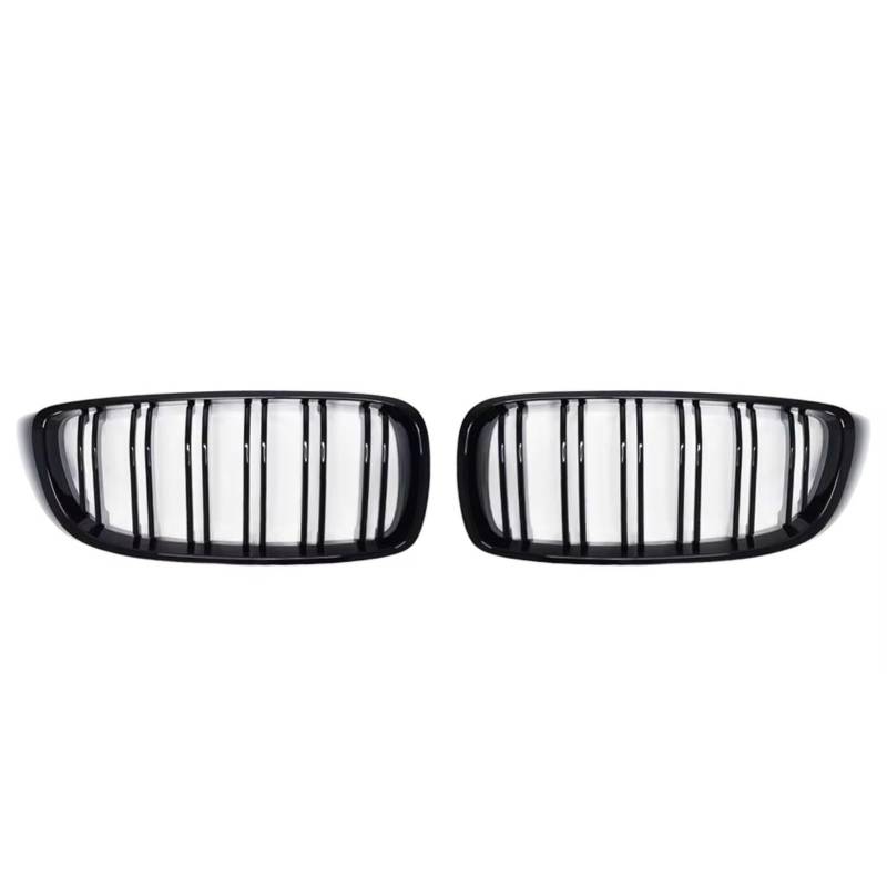 GLILAR Kühlergrille Kompatibel Mit Für F32 F33 F36 F80 M4 425i 430i 440i 435i 4er Serie 2013 2014 2015 2016 2017 2018 2019 Frontnierengrill Doppellamellengrill von GLILAR