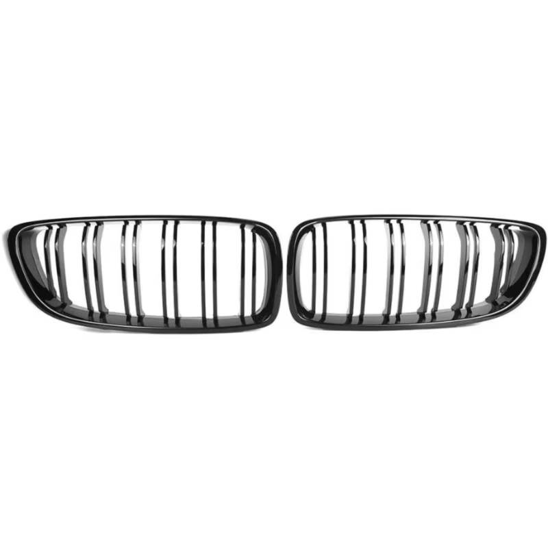 GLILAR Kühlergrille Kompatibel Mit Für F32 F33 F36 M3 M4 4 Series Auto-Front-Nierengrill-Gitter Ersatz-Front-Motorhauben-Grill Oberer Stoßstangengrill von GLILAR