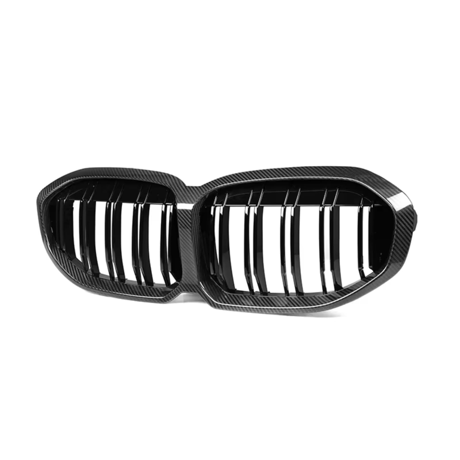 GLILAR Kühlergrille Kompatibel Mit Für F40 1 Serie 2021 2022 2023 2024 Frontstoßstangenhaube Nierengitter Dual Line Sport Grill Racing Grill Ersatzteile von GLILAR