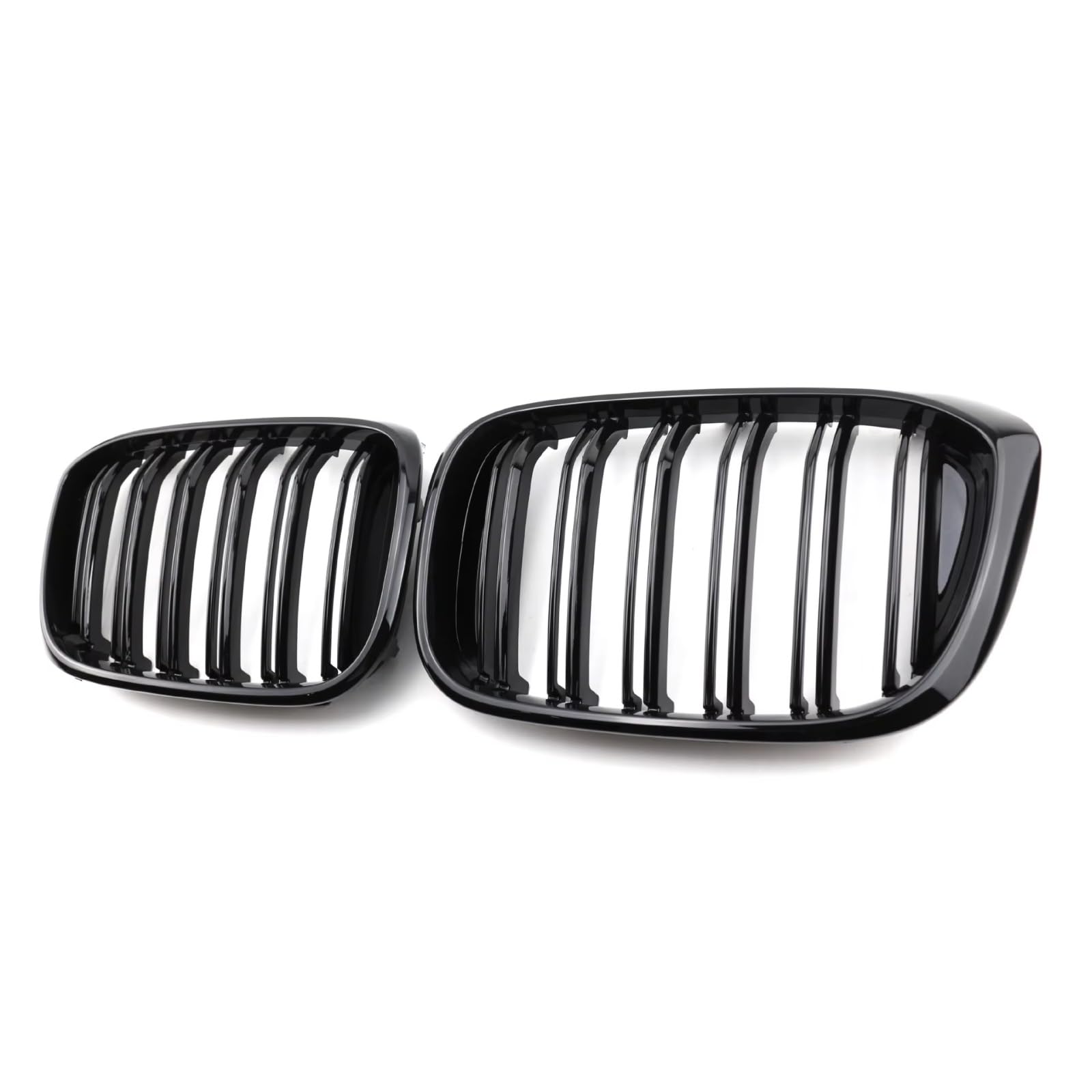 GLILAR Kühlergrille Kompatibel Mit Für G01 X3 G02 X4 2018 2019 2020 2021, Auto-Frontnieren-Stoßstangengrill, Doppellamellengrill, Autozubehör, Renngrills von GLILAR