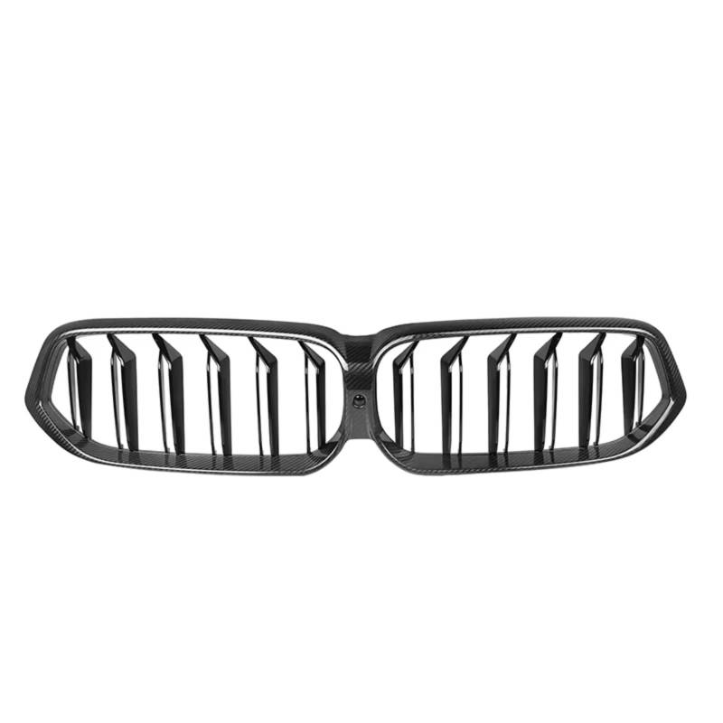 GLILAR Kühlergrille Kompatibel Mit Für G32 640I 640I 640D Für XDrive 6 Series 2021 2022 2023 2024 Auto-Front-Nieren-Stoßstangen-Grill Vorne Racing-Grill(Carbon Fiber) von GLILAR