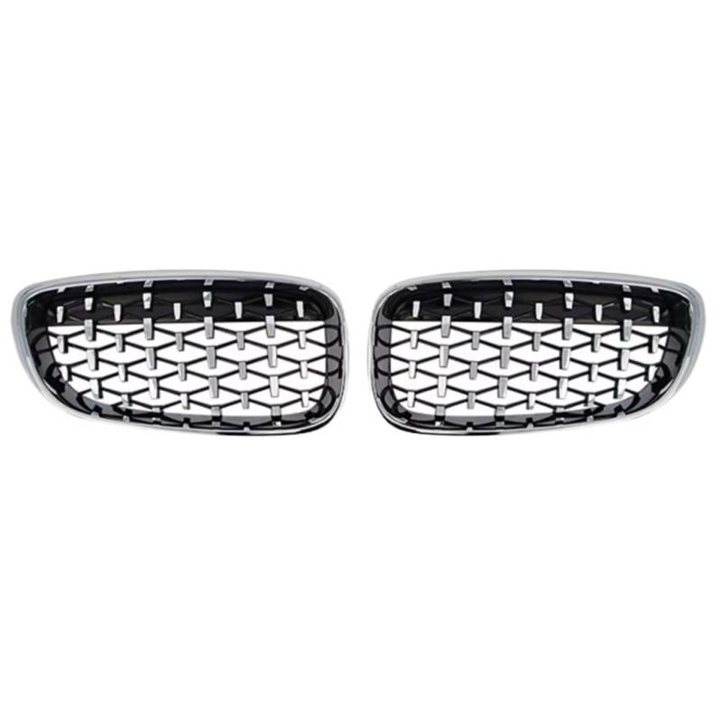 GLILAR Kühlergrille Kompatibel Mit Für GT F34 328i 330i 335i 340i 3er Serie 2012 2013 2014 2015 2016 2017 2018 2019 Auto-Frontnierengrill Diamantgrill(Silver) von GLILAR