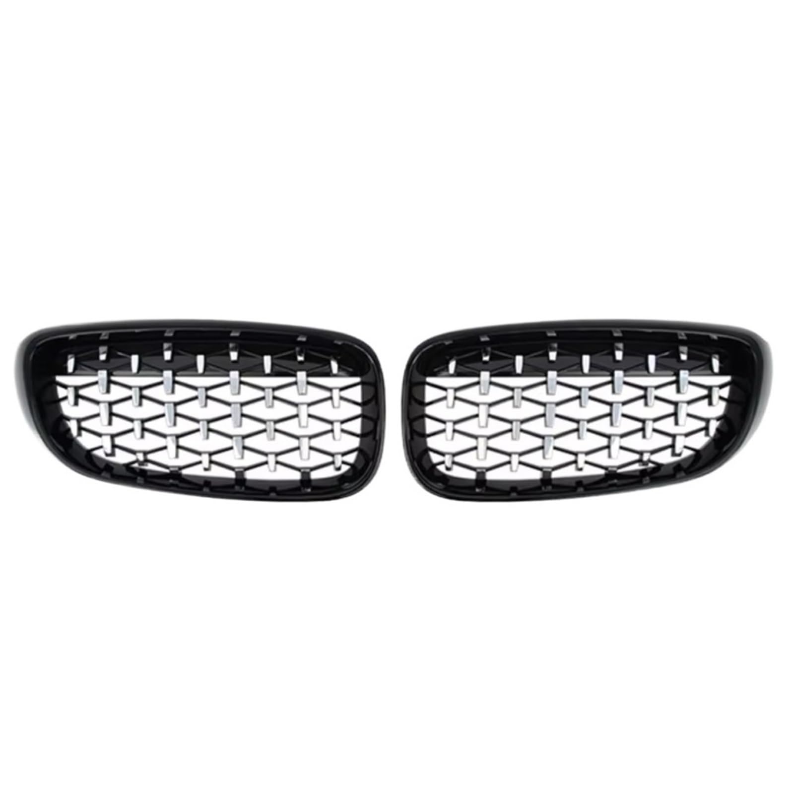 GLILAR Kühlergrille Kompatibel Mit Für GT F34 328i 330i 335i 340i 3er Serie 2012 2013 2014 2015 2016 2017 2018 2019 Auto-Frontnierengrill Diamantgrill(Silver+Black) von GLILAR