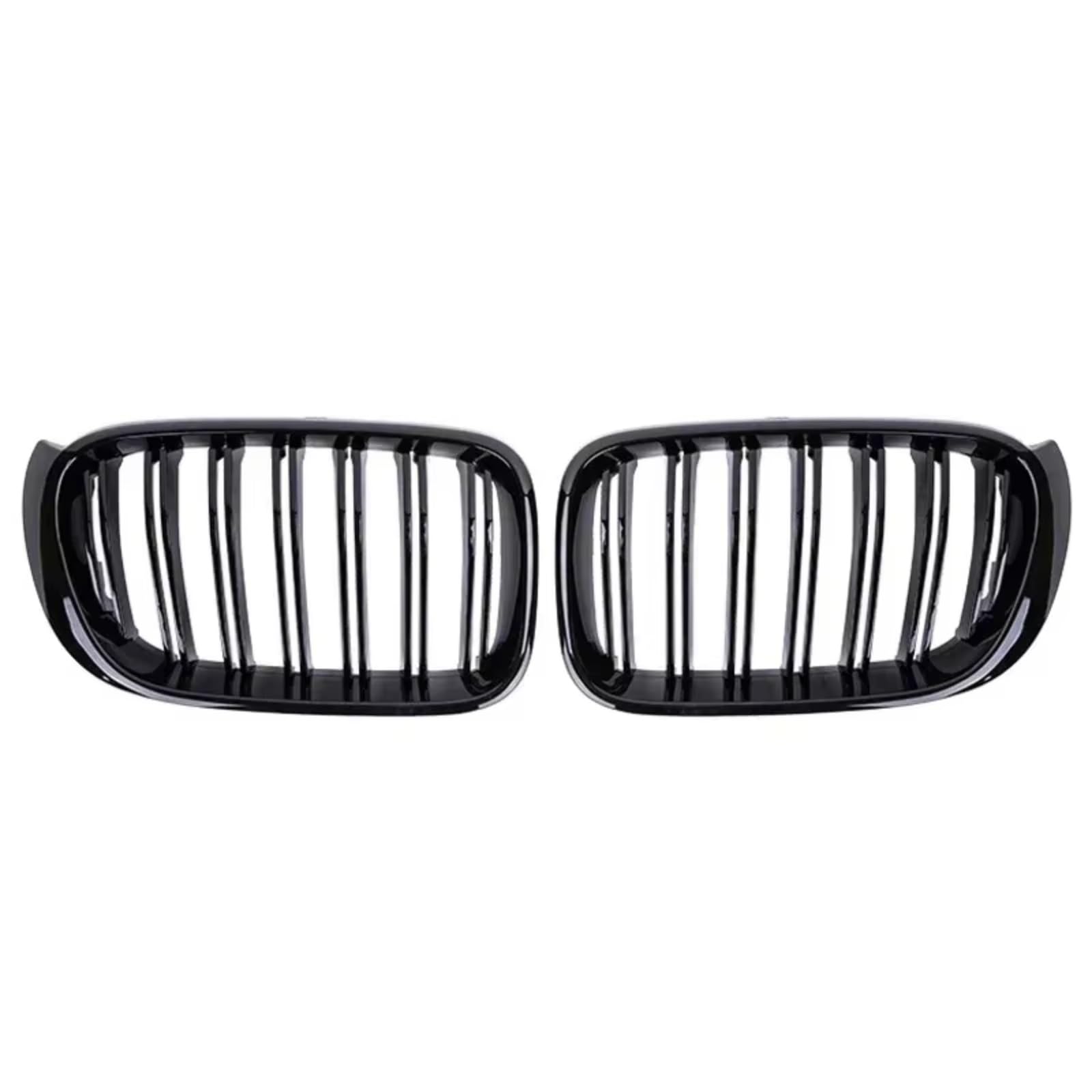 GLILAR Kühlergrille Kompatibel Mit Für X3 X4 F25 F26 2014 2015 2016 2017, Auto-Frontnieren-Stoßstangengrill, Doppelliniengrill, Renngrills, Autozubehör von GLILAR