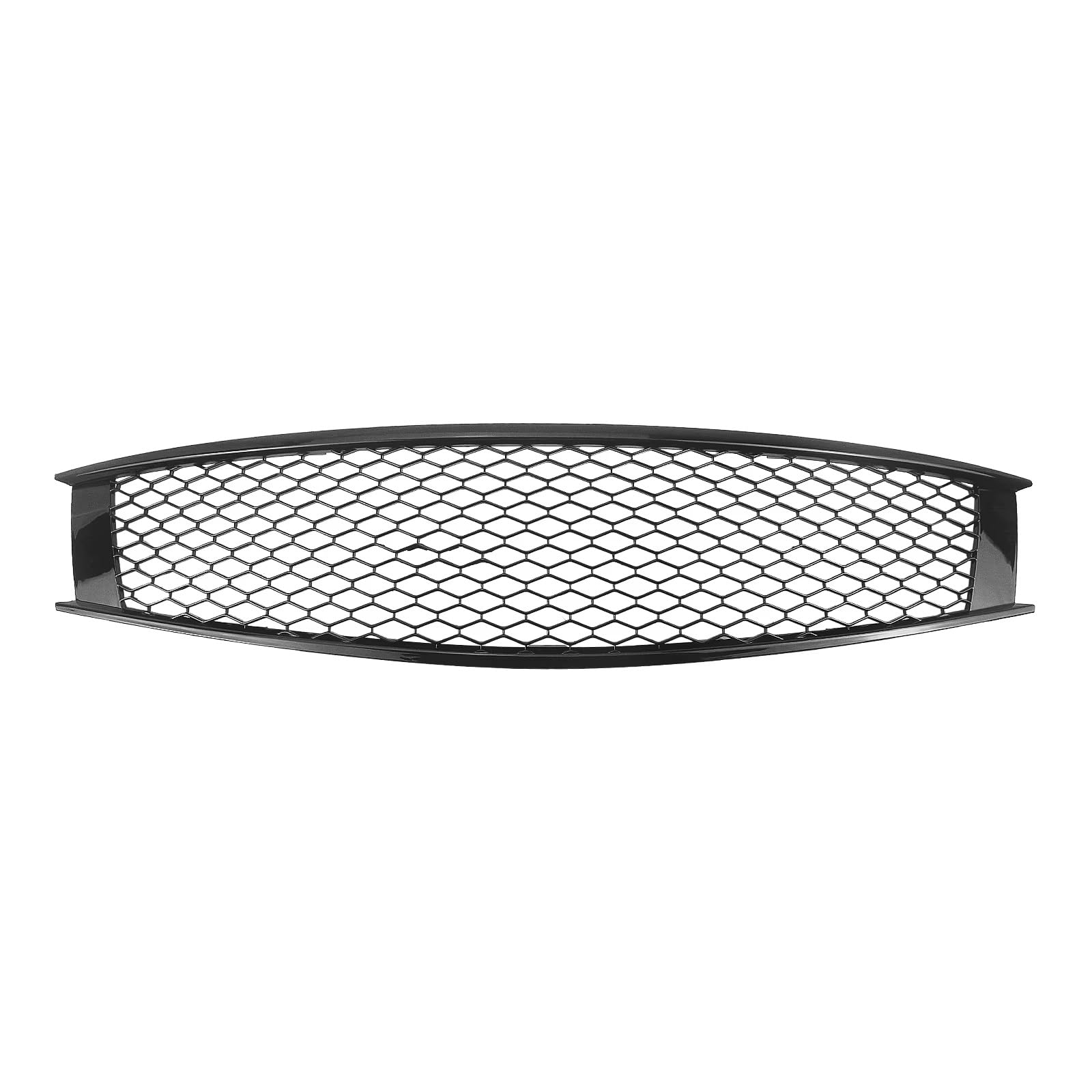 GLILAR Kühlergrille Kompatibel Mit Infiniti Für G37 2008 2009 2010 2011 2012 2013 Für Q60 2014 2015 2016 2-türiges Auto-Frontgitter, Obere Stoßstangenhaube, Netzgitter(Glossy Black) von GLILAR