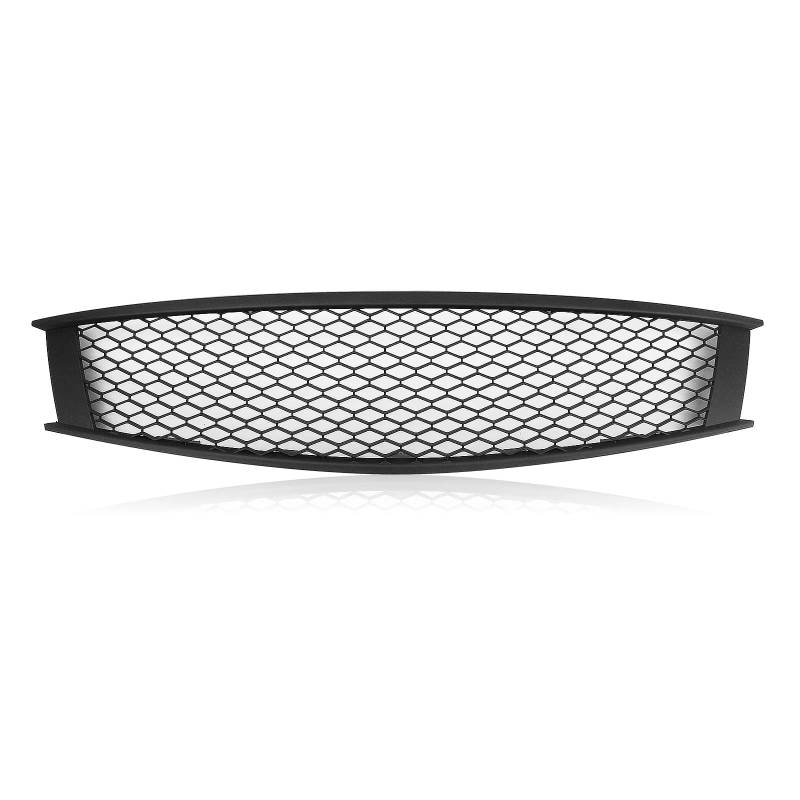 GLILAR Kühlergrille Kompatibel Mit Infiniti Für G37 2008 2009 2010 2011 2012 2013 Für Q60 2014 2015 2016 2-türiges Auto-Frontgitter, Obere Stoßstangenhaube, Netzgitter(Matte Black) von GLILAR