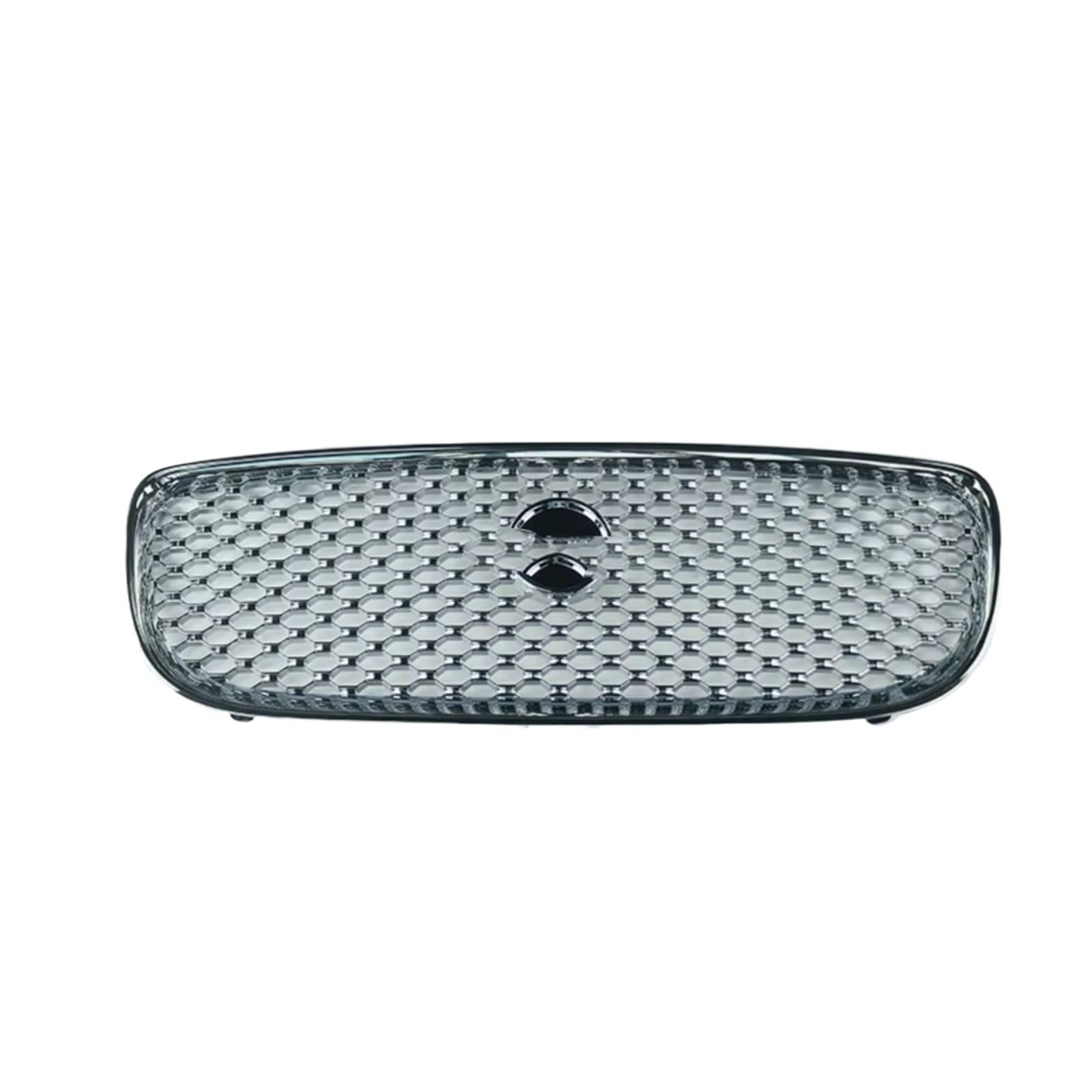 GLILAR Kühlergrille Kompatibel Mit Jaguar Für XE 2015 2016 2017 2018 2019 Auto-Frontgrill Oberer Kühlergrill T4N5778 T4N5870 Autozubehör Frontstoßstangengrill(Silver) von GLILAR