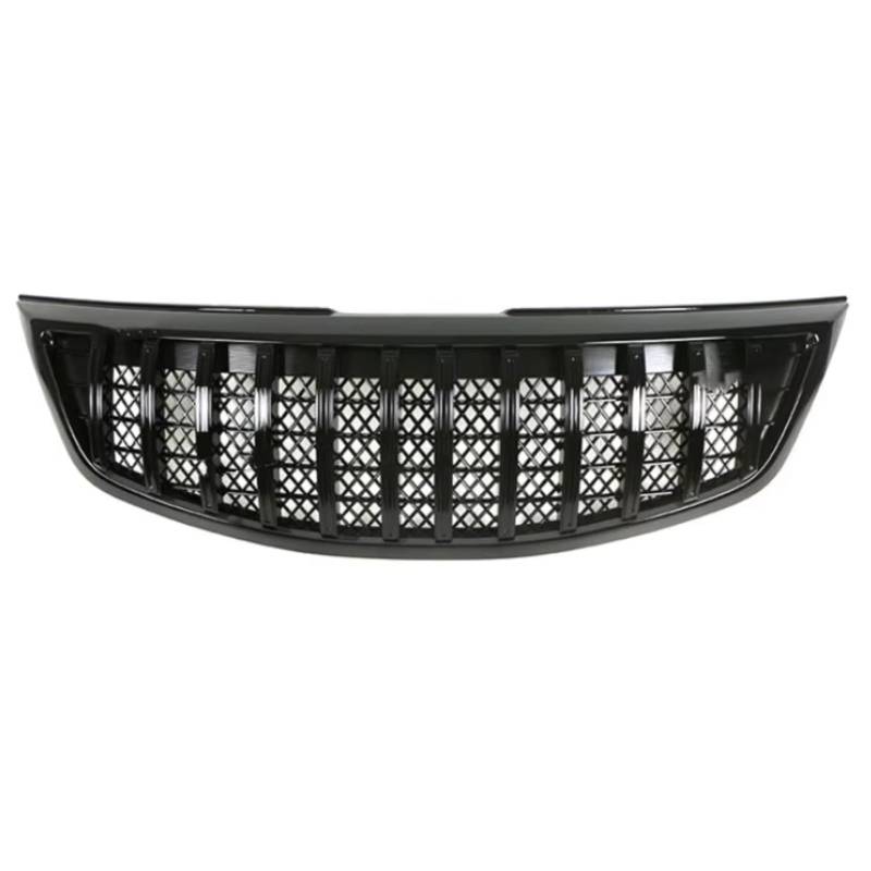 GLILAR Kühlergrille Kompatibel Mit Kia Für Sorento 2009 2010 2011 2012 2013 2014 2015. Auto-Frontstoßstangengrill, Renngrill, Mittelgrill, Zubehör, Dekorativ(Black,09-12) von GLILAR